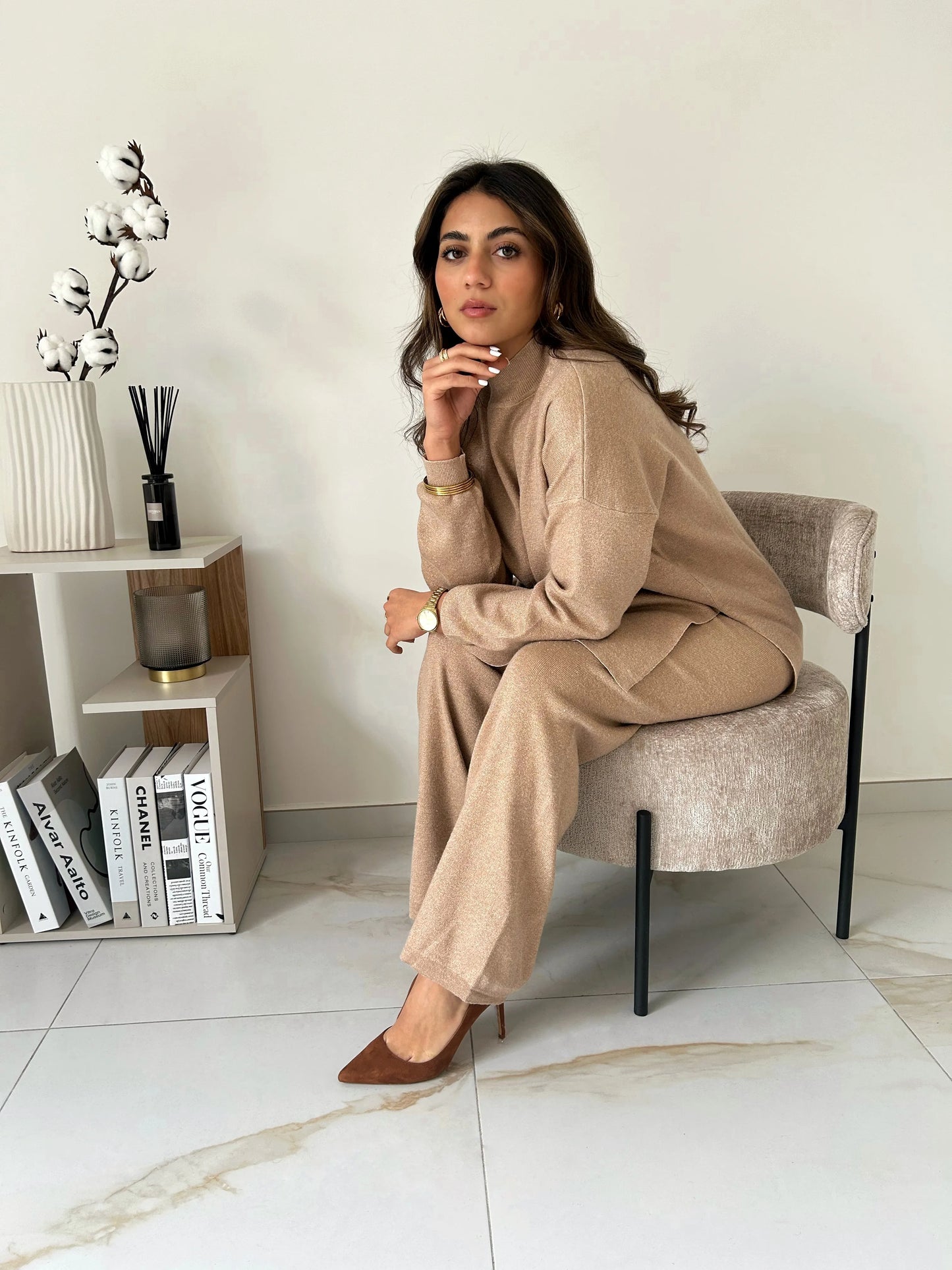 ENSEMBLE LINDRA TAUPE