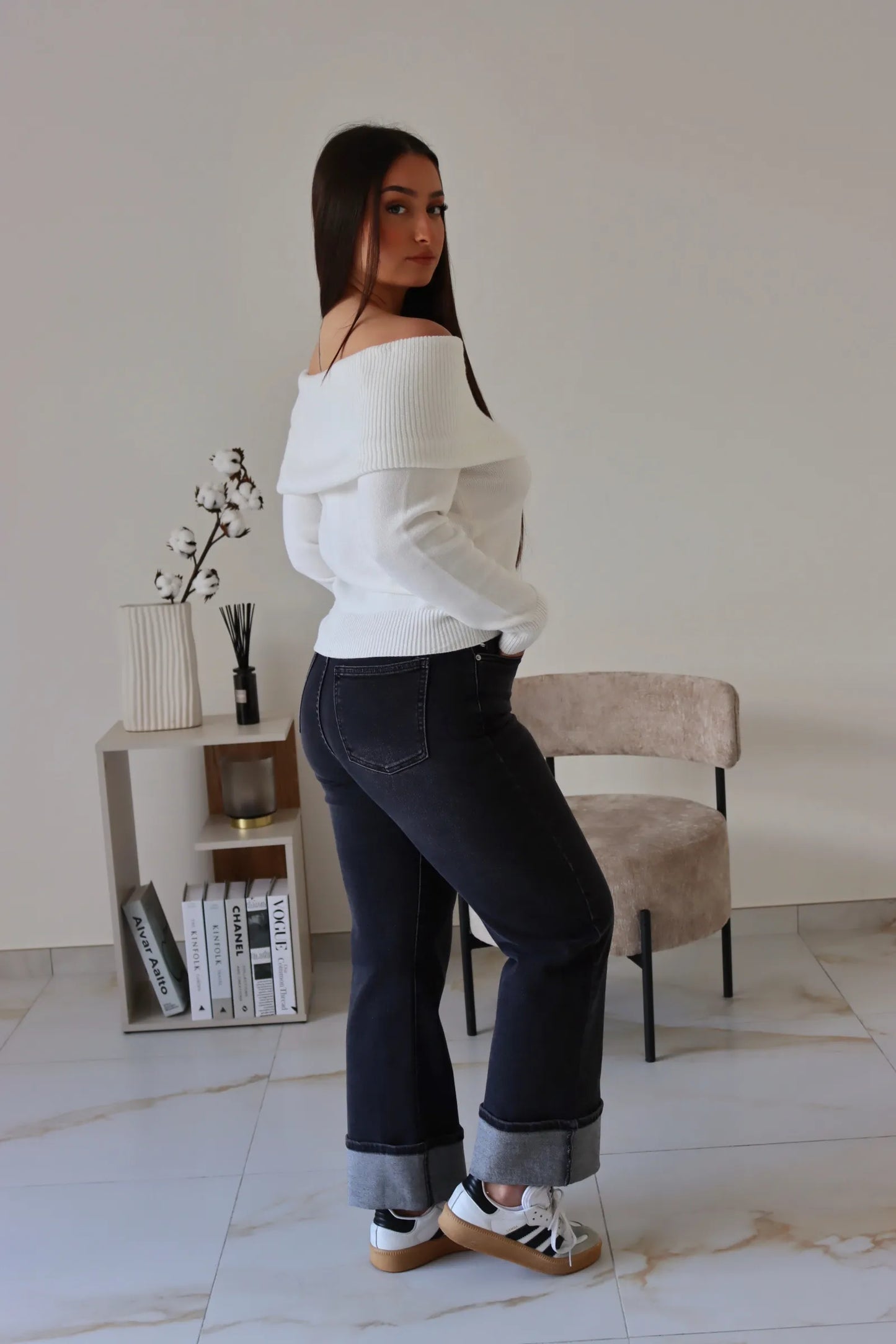 PULL CIARA BLANC