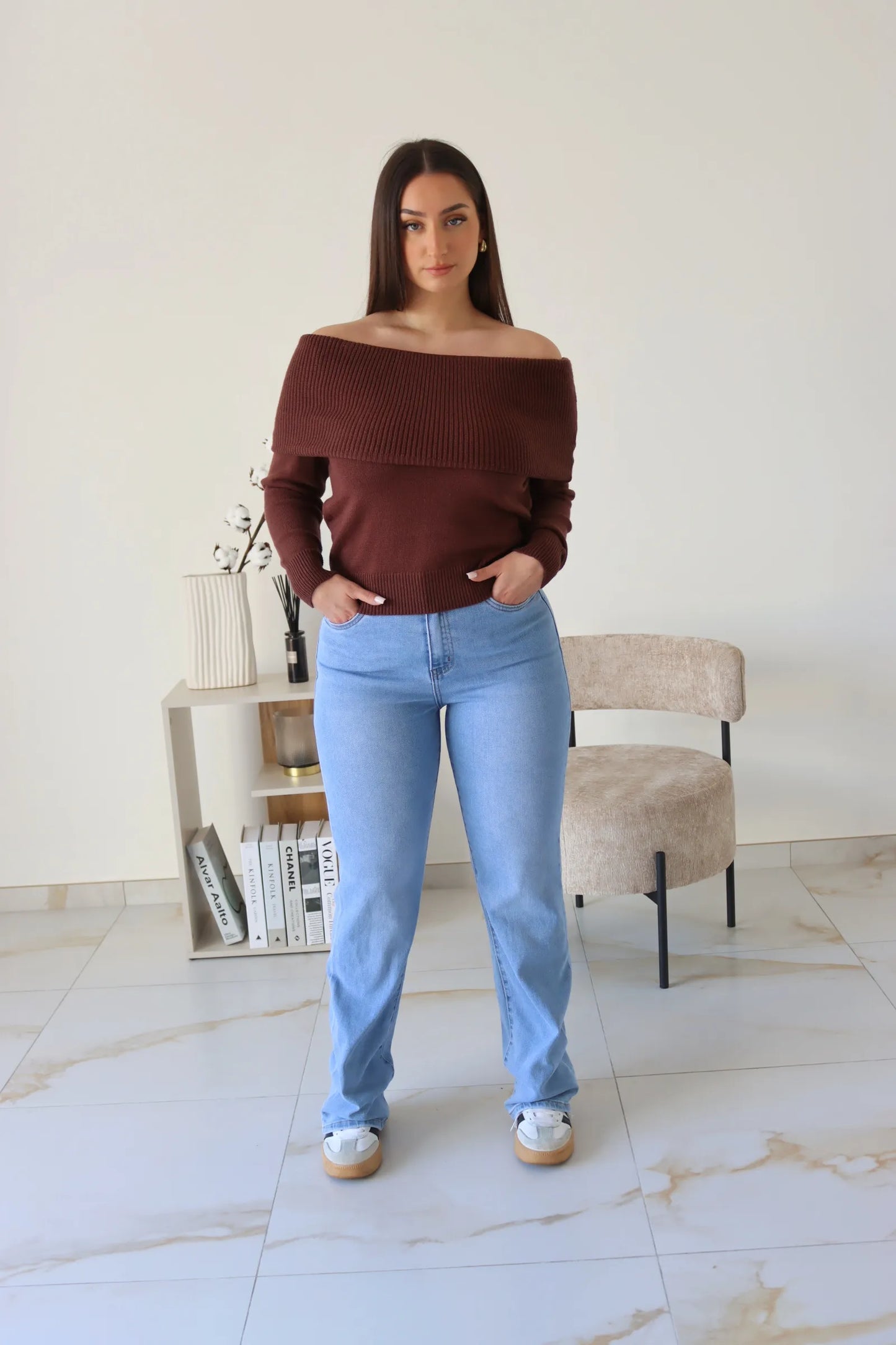 PULL CIARA MARRON