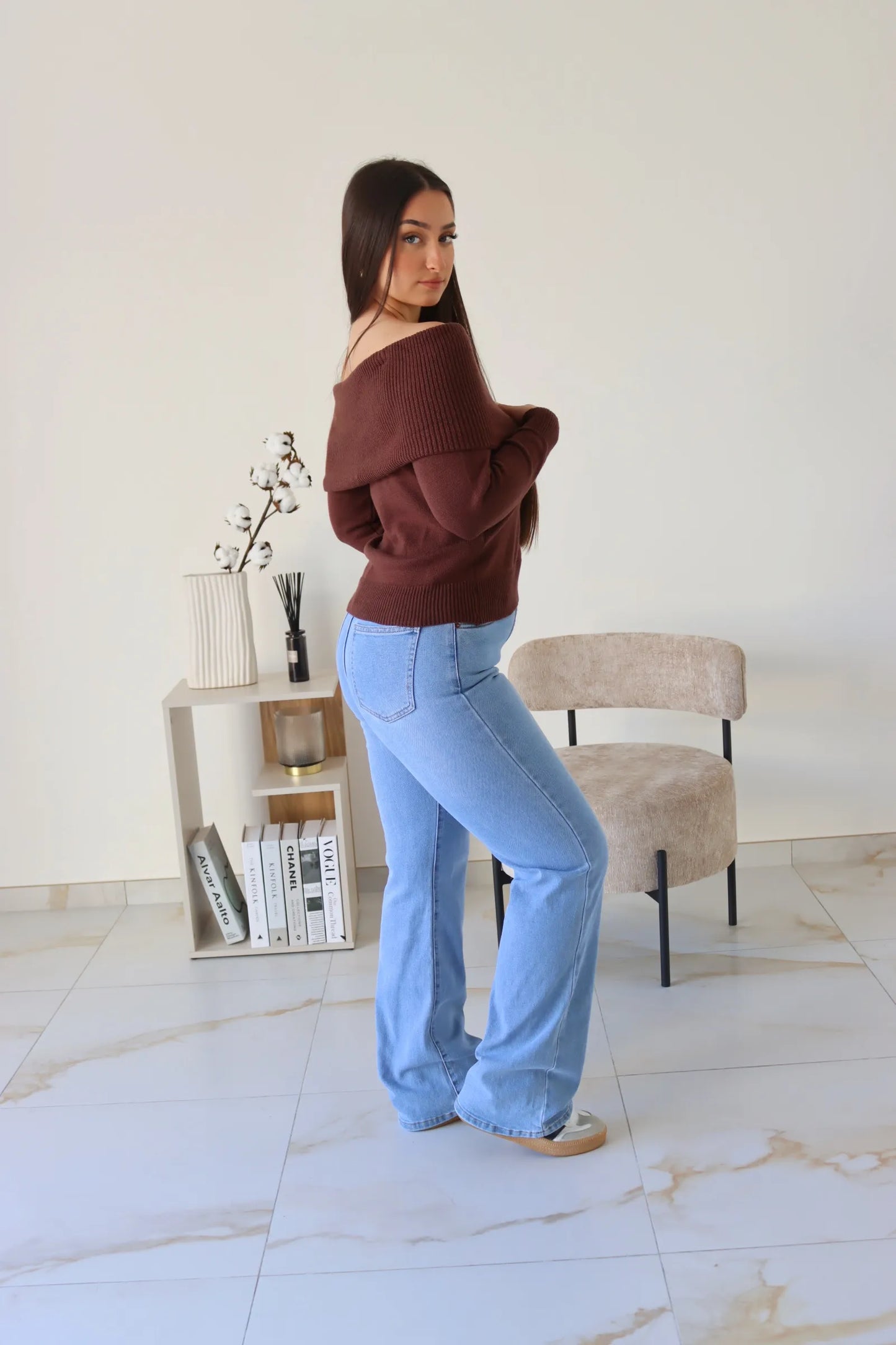 PULL CIARA MARRON