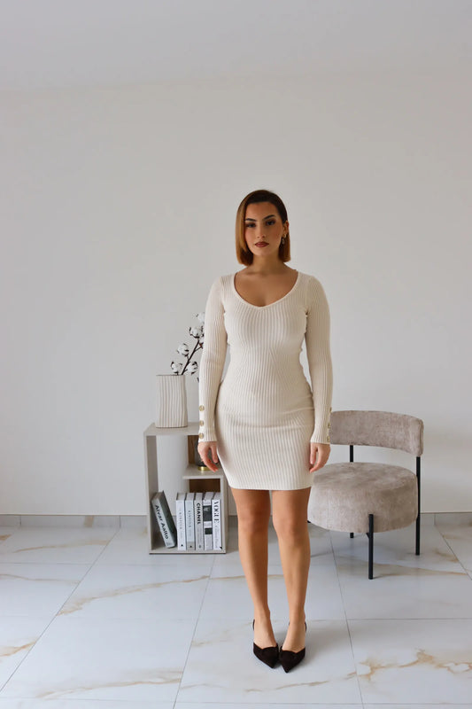 ROBE ROMANE BEIGE
