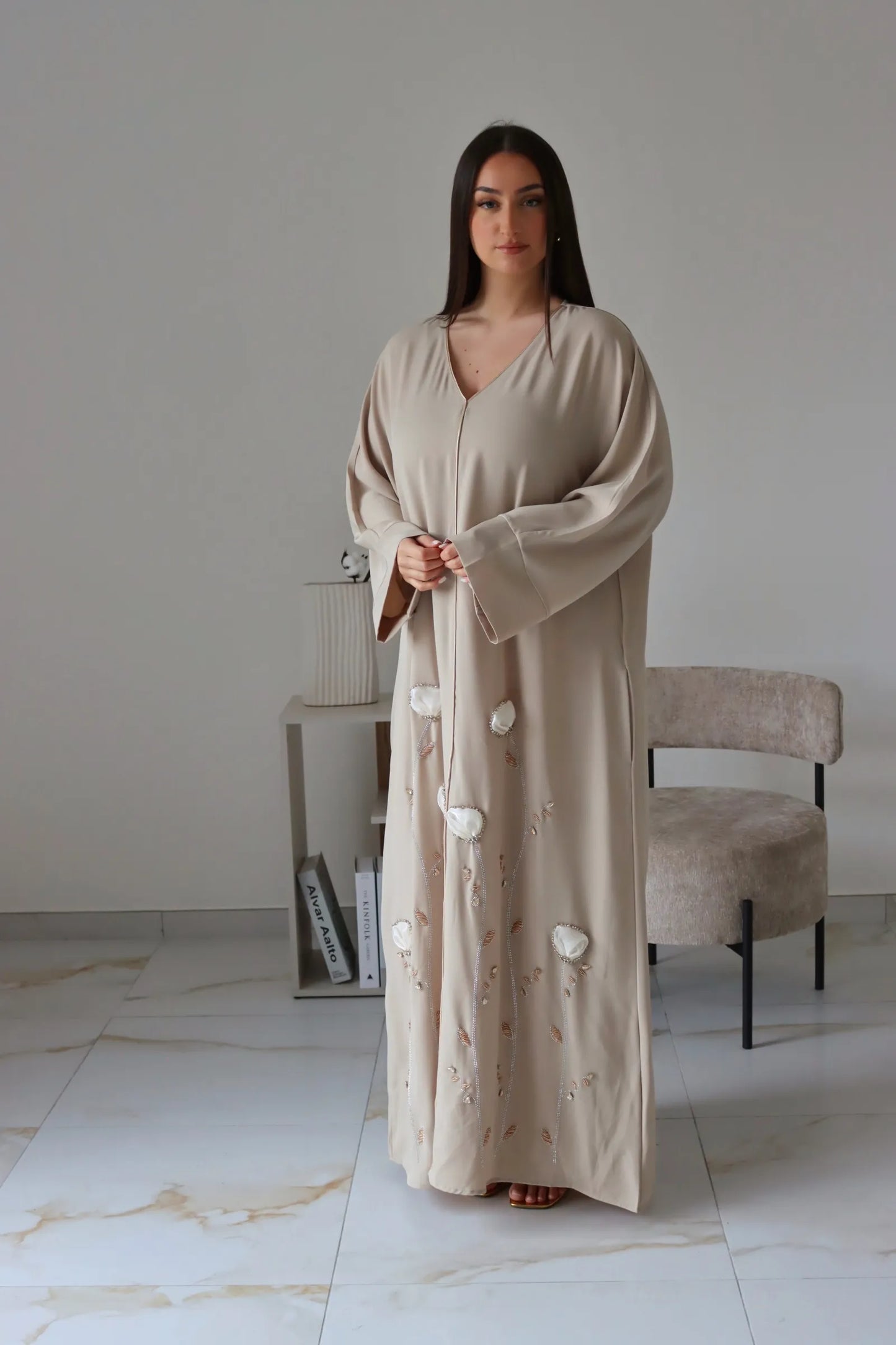 ROBE SOUKAINA BEIGE