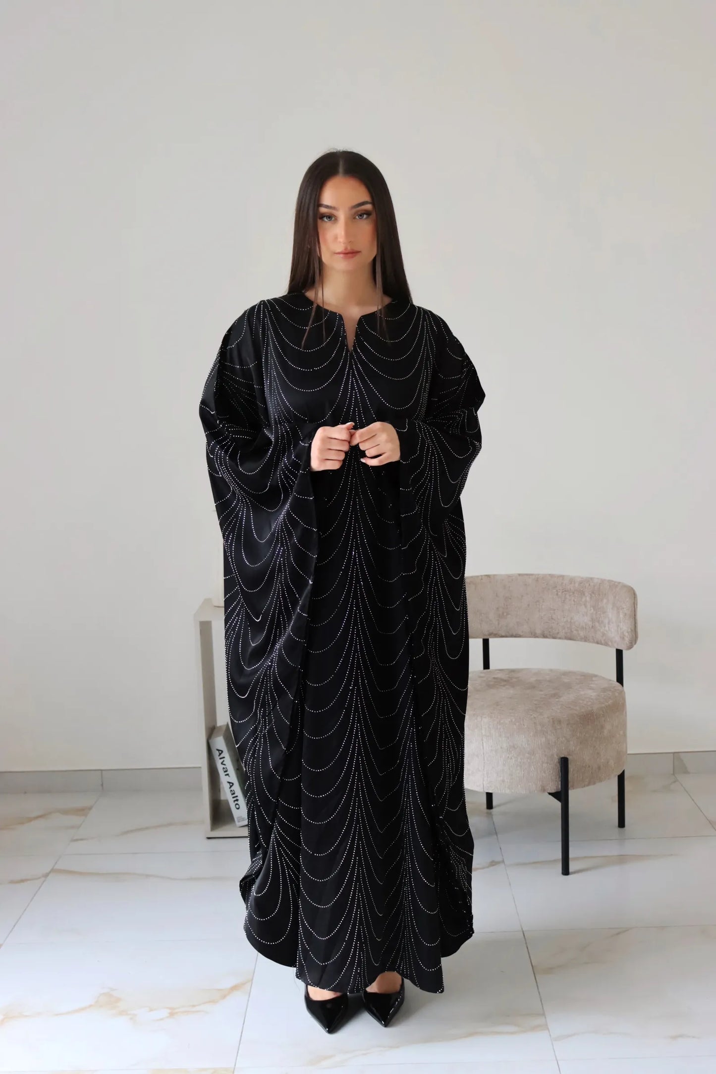 ROBE NOUR NOIR