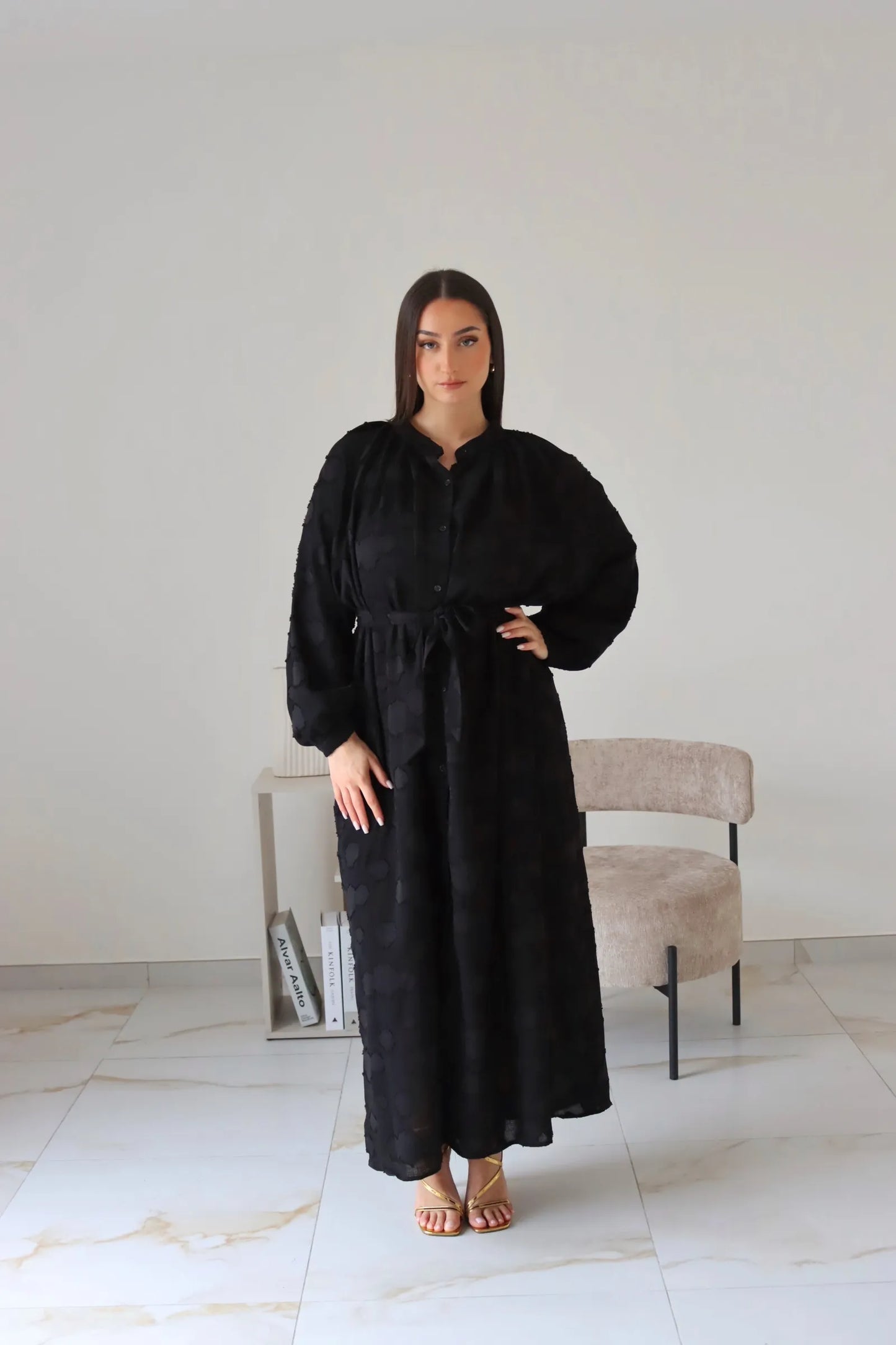 ROBE ASHA NOIR