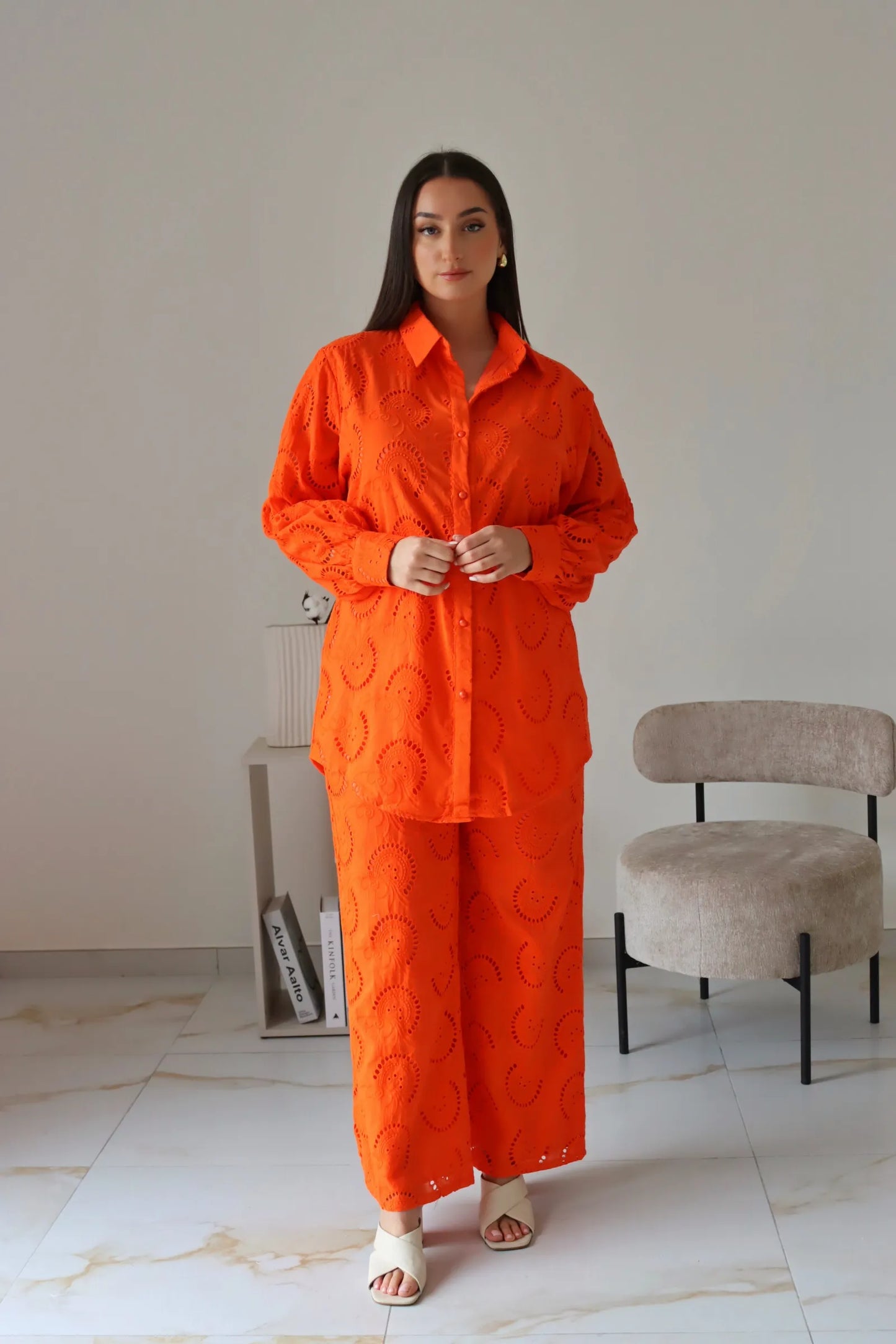 ENSEMBLE NAOMIE ORANGE