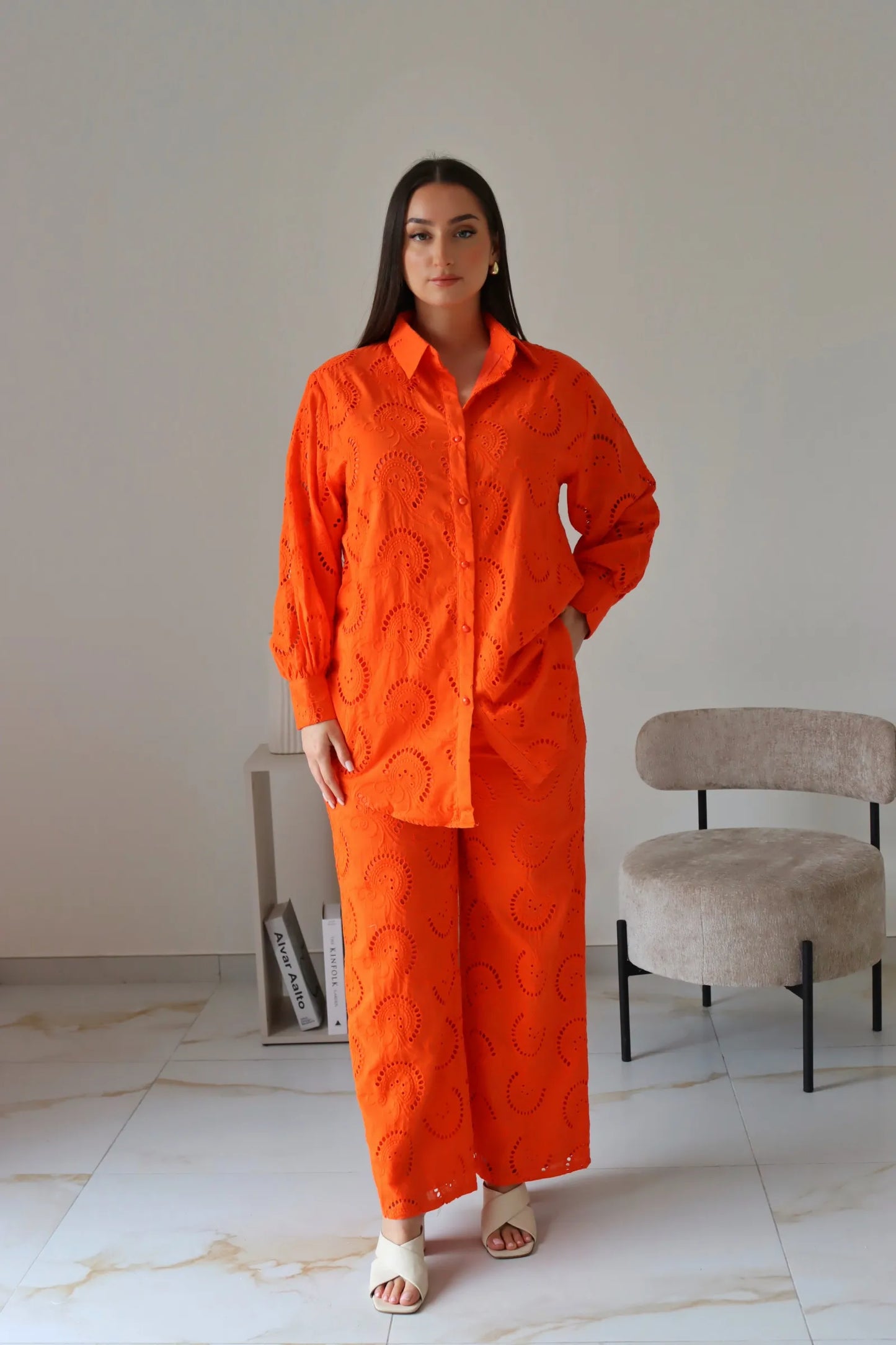 ENSEMBLE NAOMIE ORANGE