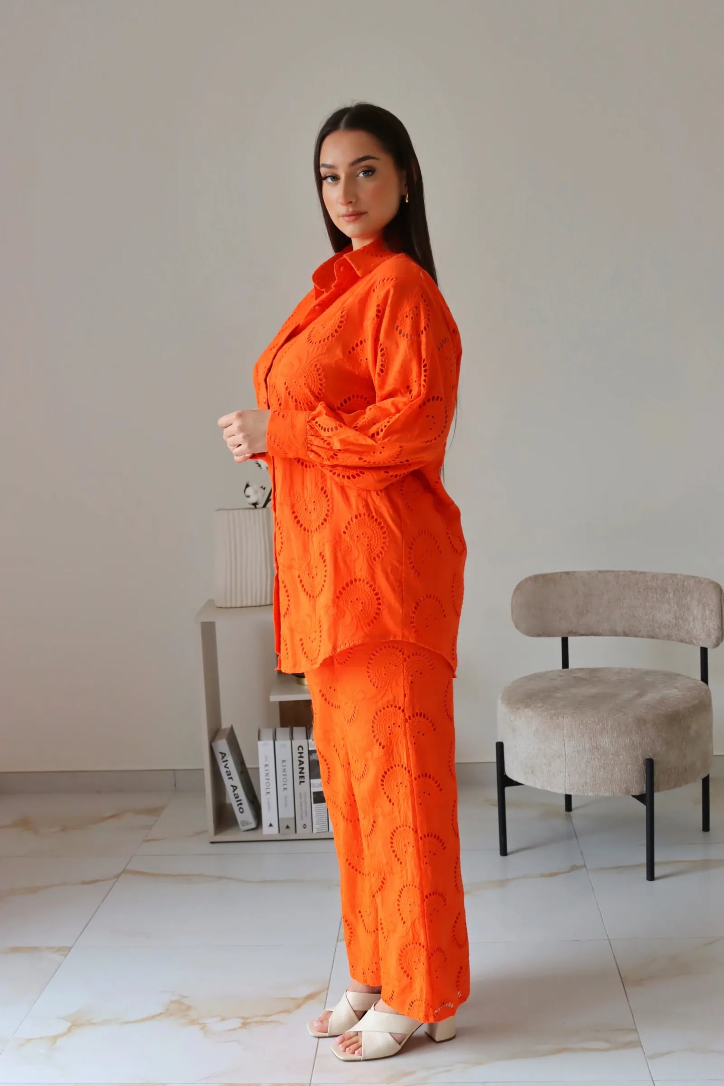 ENSEMBLE NAOMIE ORANGE