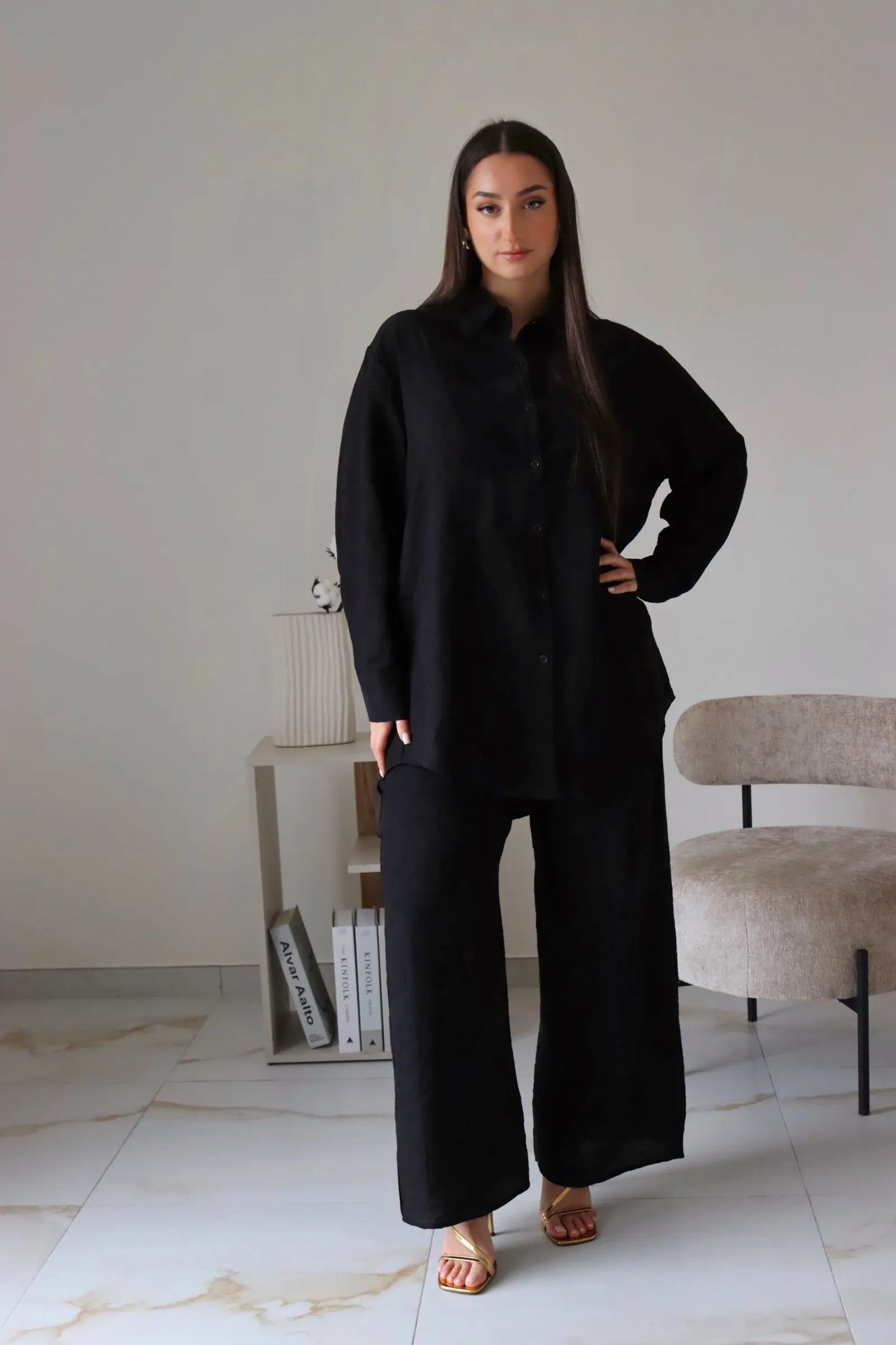 ENSEMBLE MANELLE NOIR