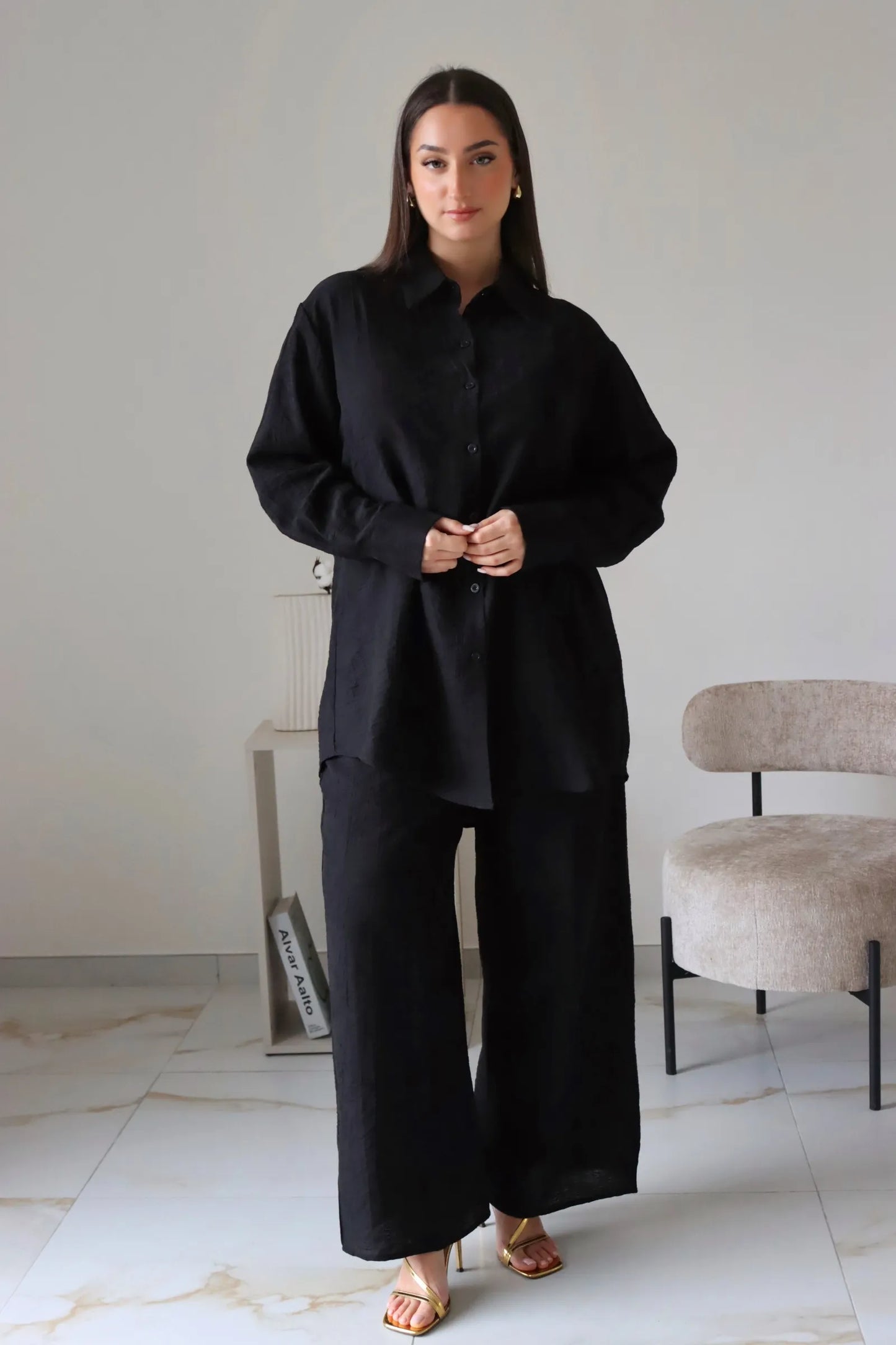 ENSEMBLE MANELLE NOIR