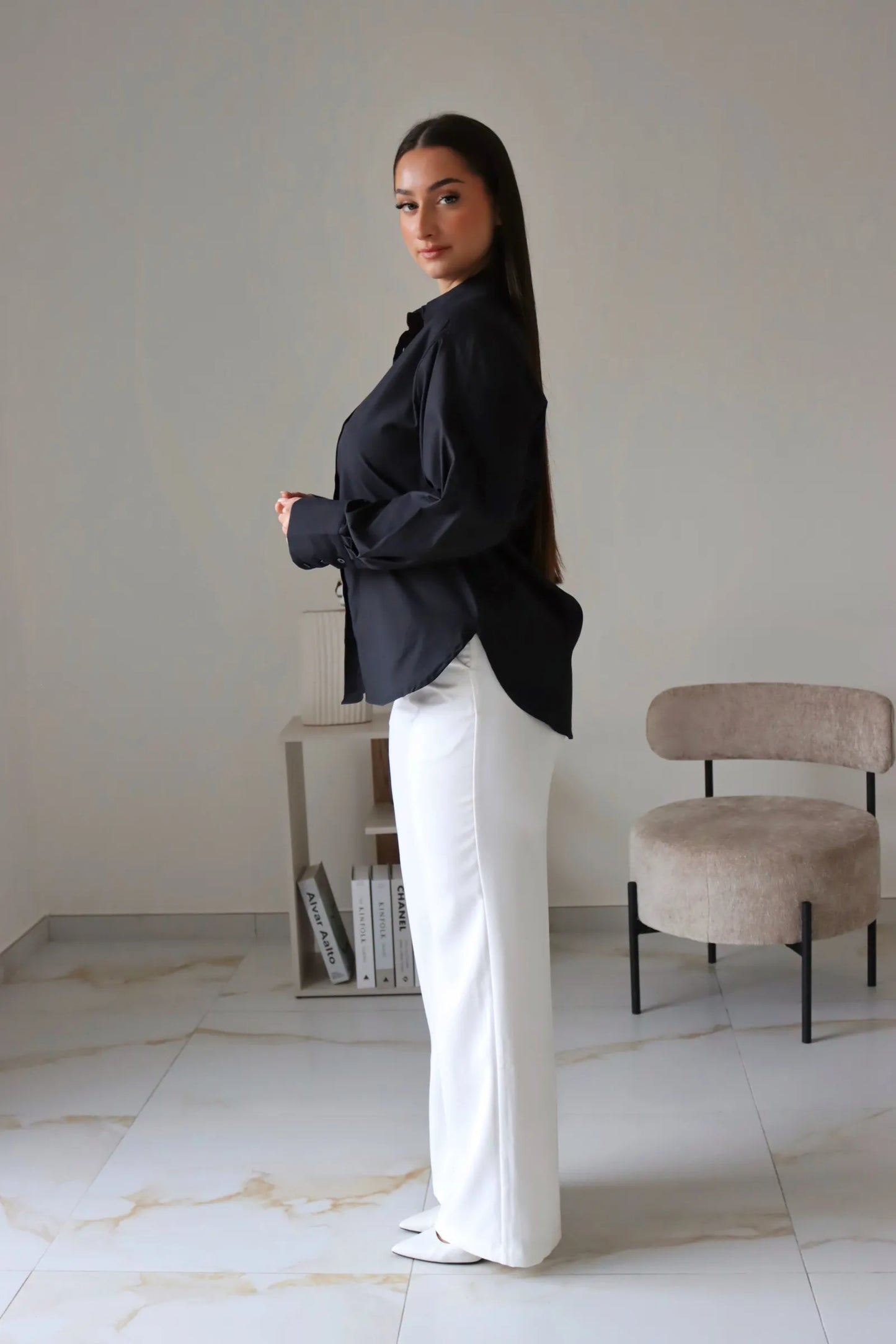 CHEMISE ARIANA NOIR