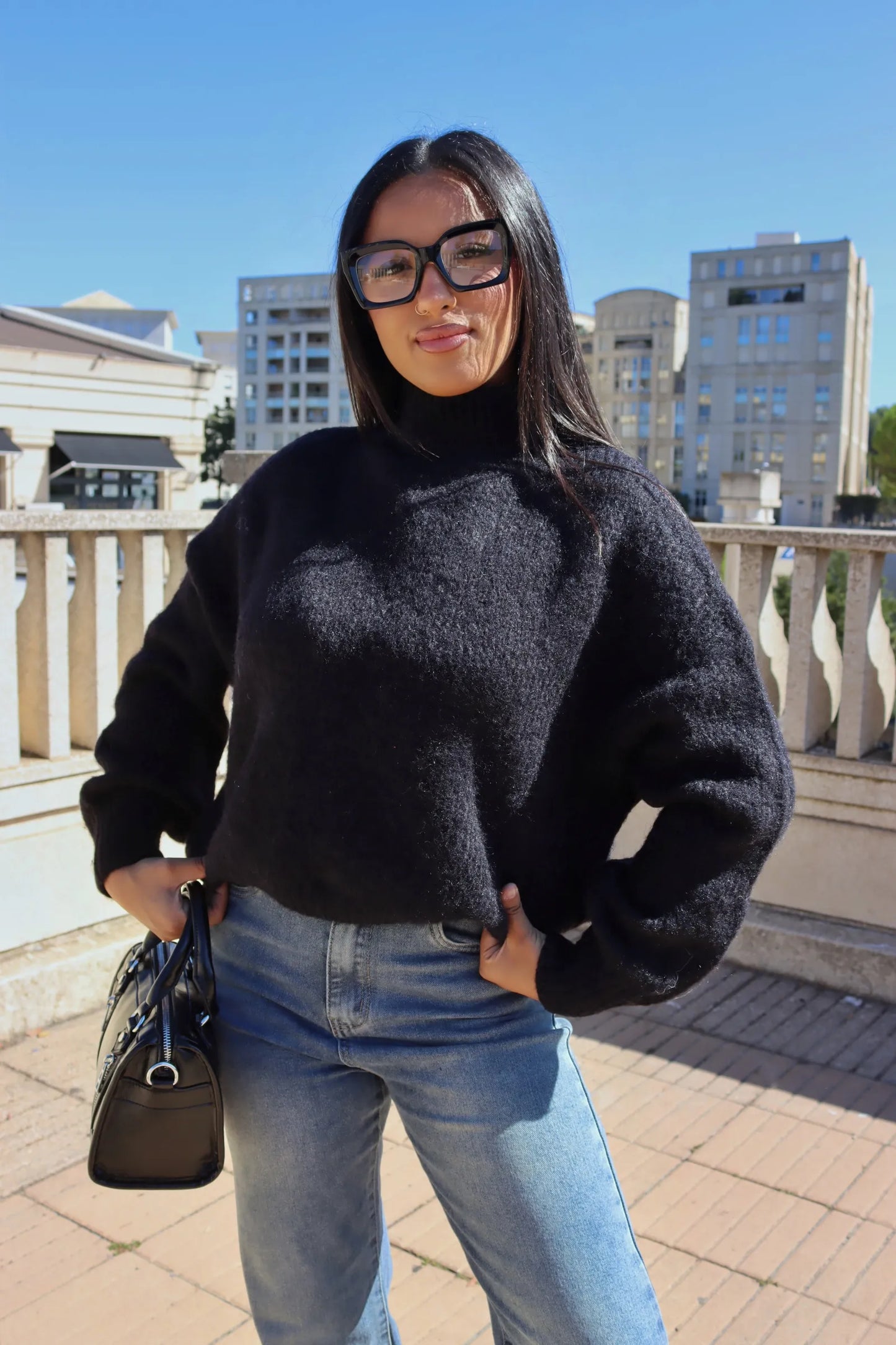 PULL LESLIE NOIR