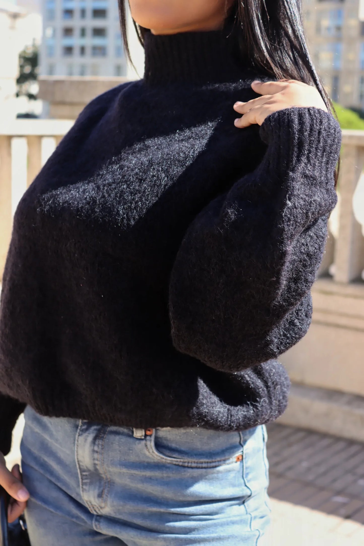 PULL LESLIE NOIR
