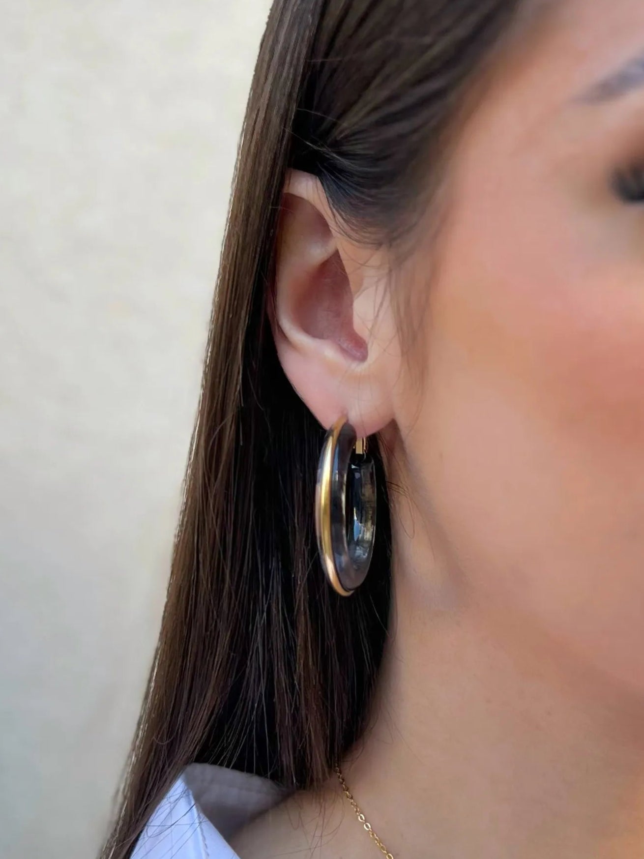 BOUCLE D'OREILLE DONIA DORÉ