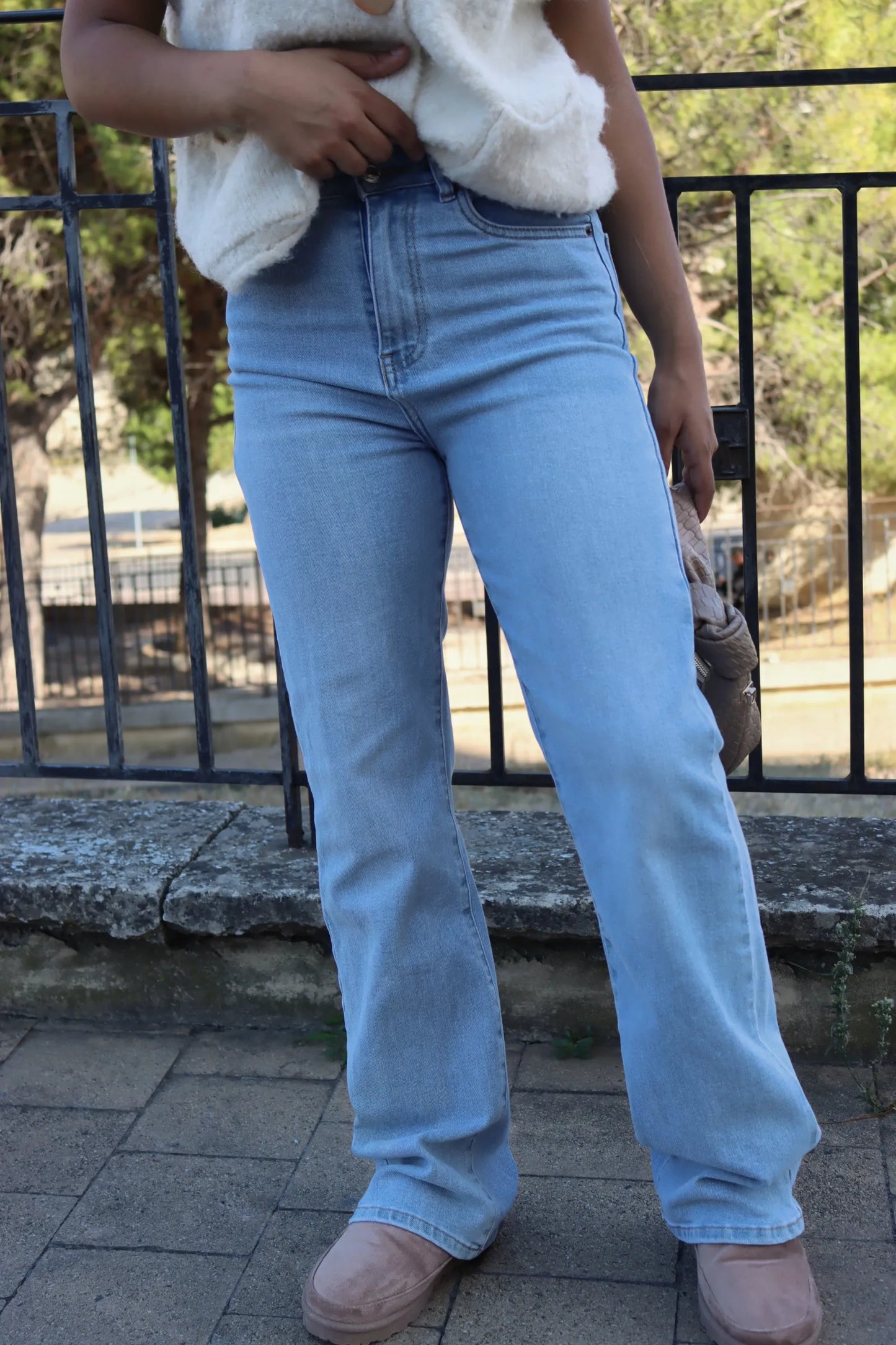 JEANS LORIANE BLEU