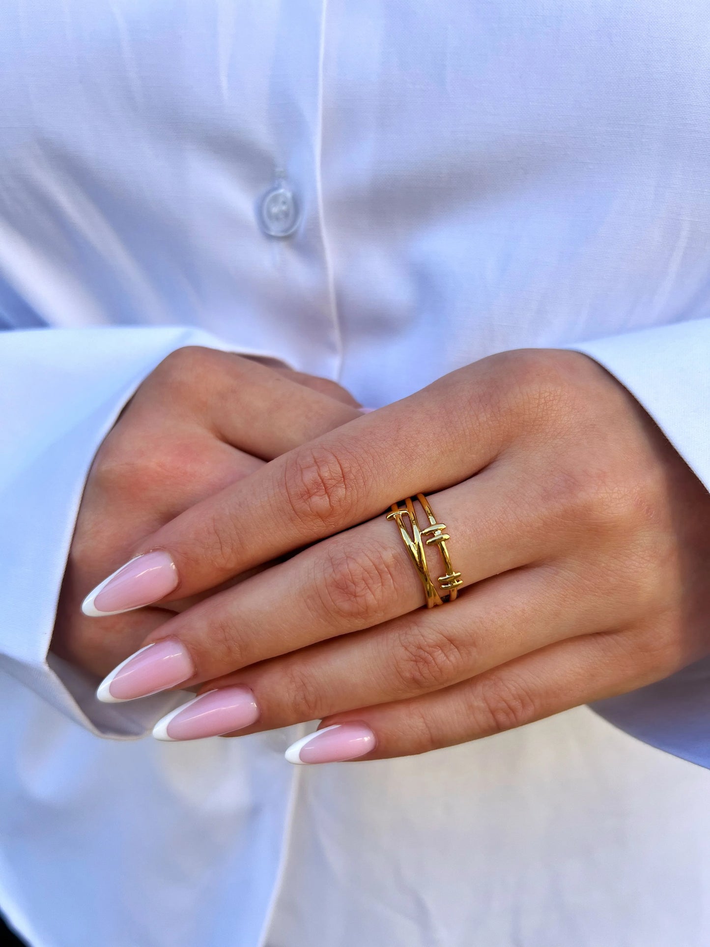 BAGUE TAYRA DORÉ