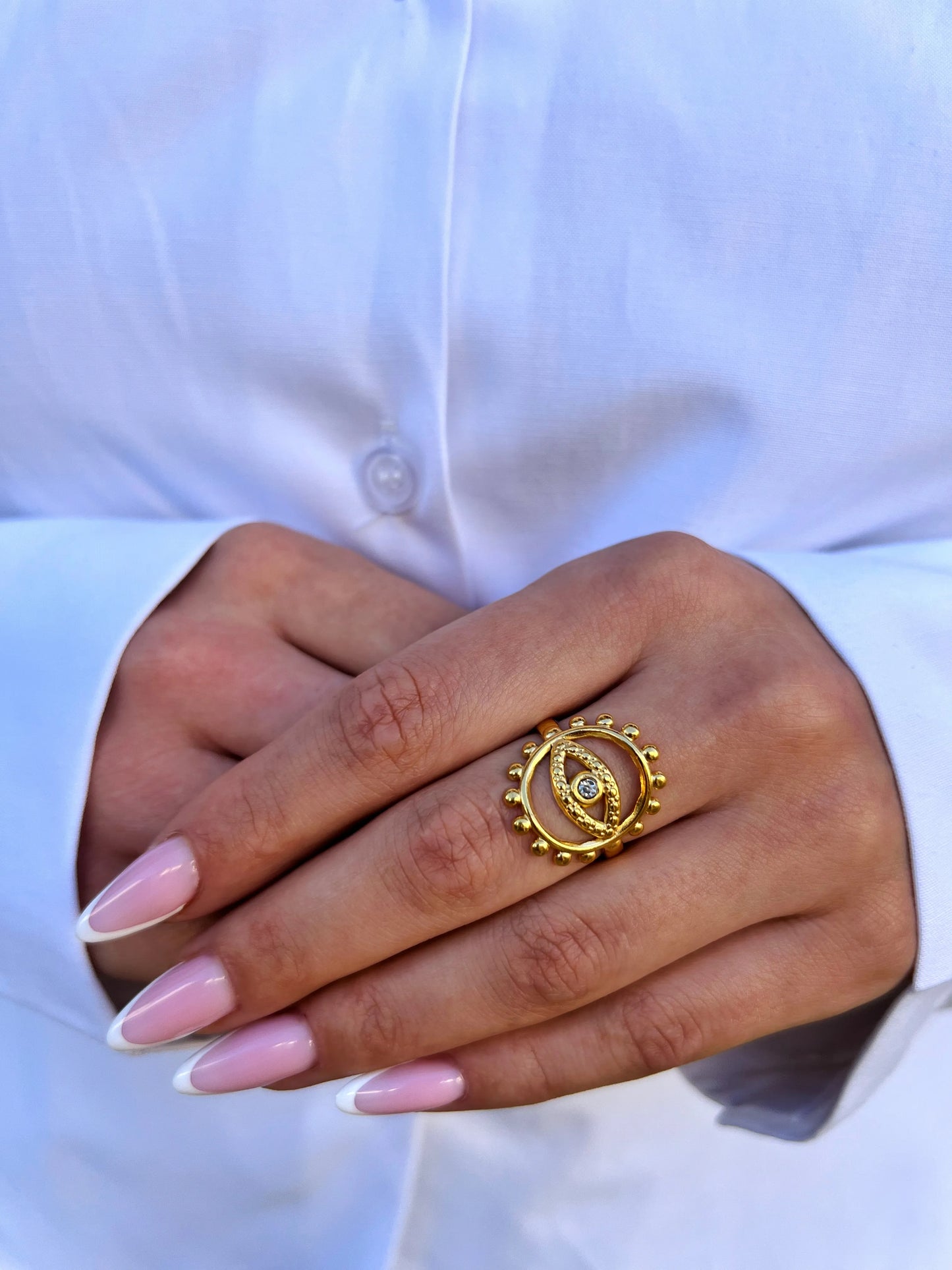 BAGUE QUENA DORÉ