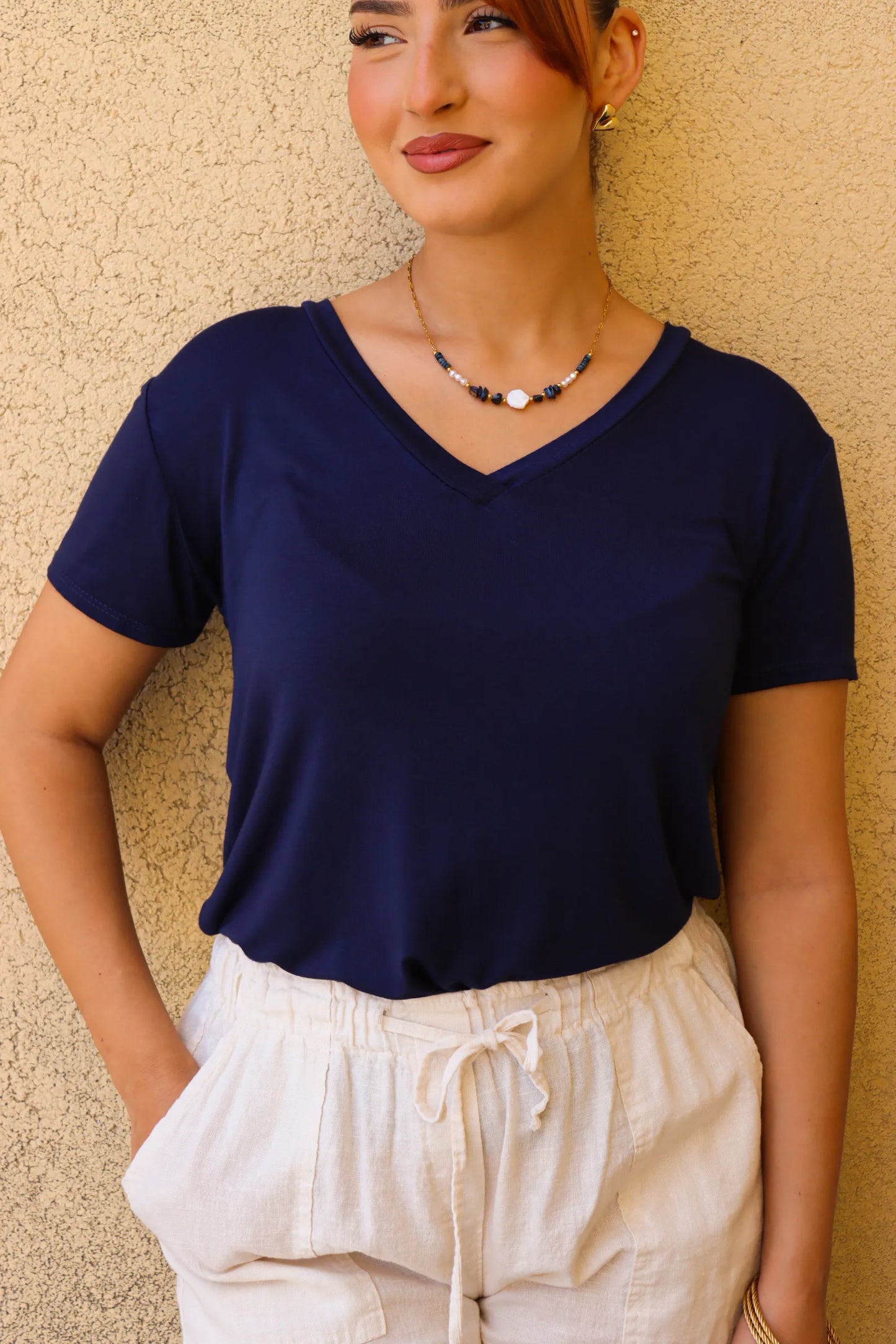 TEE SHIRT ELIA BLEU
