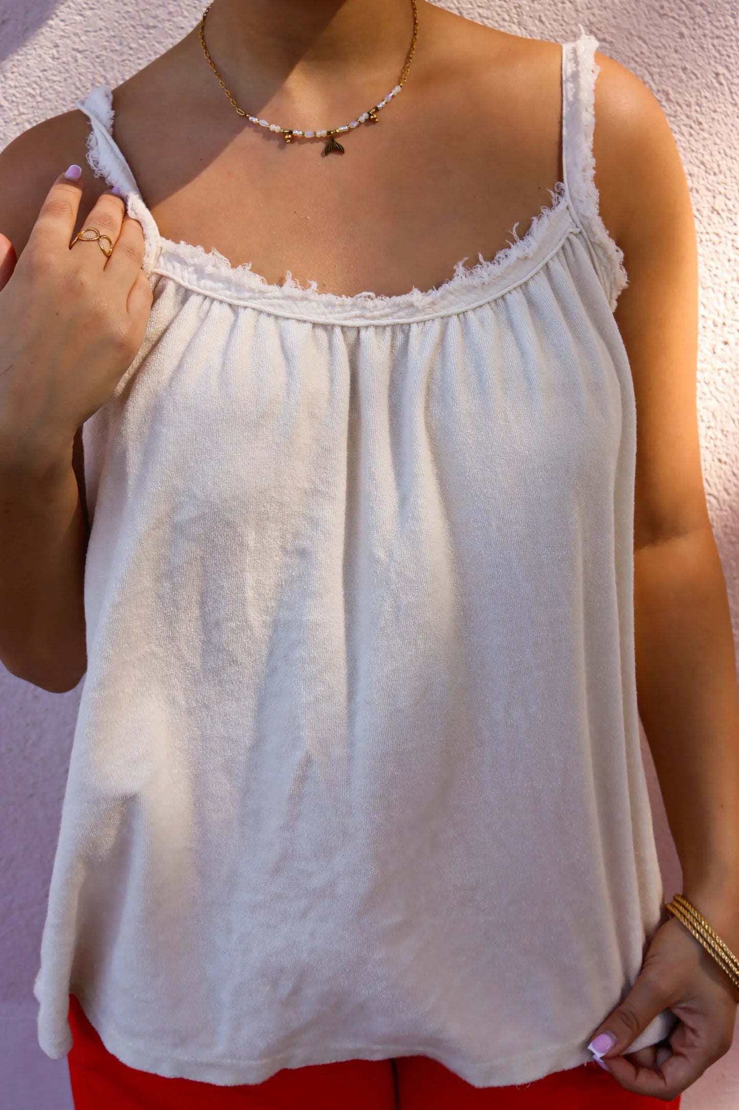 TOP INA BEIGE