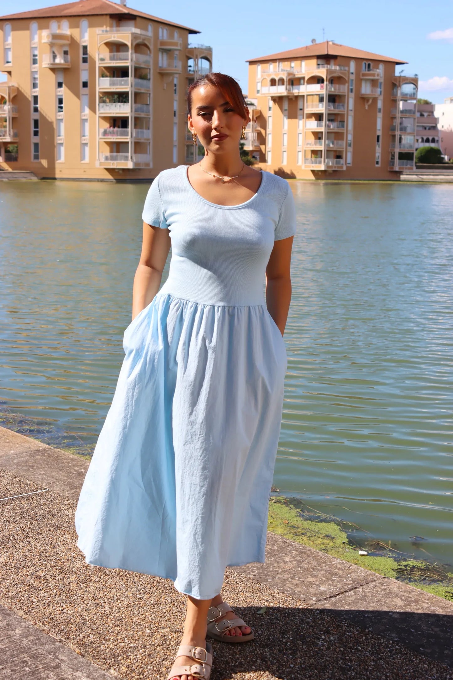 ROBE KESA BLEU
