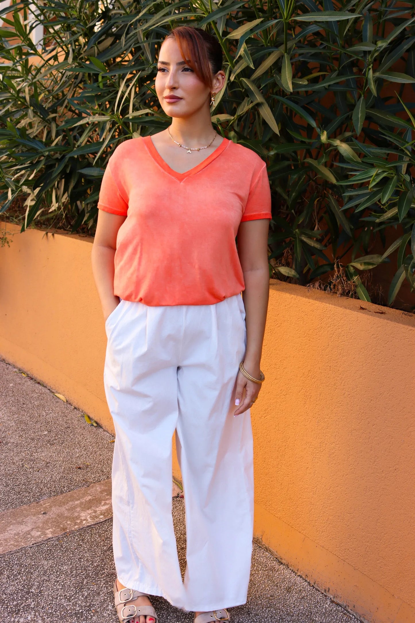 TEE SHIRT ELIA ORANGE