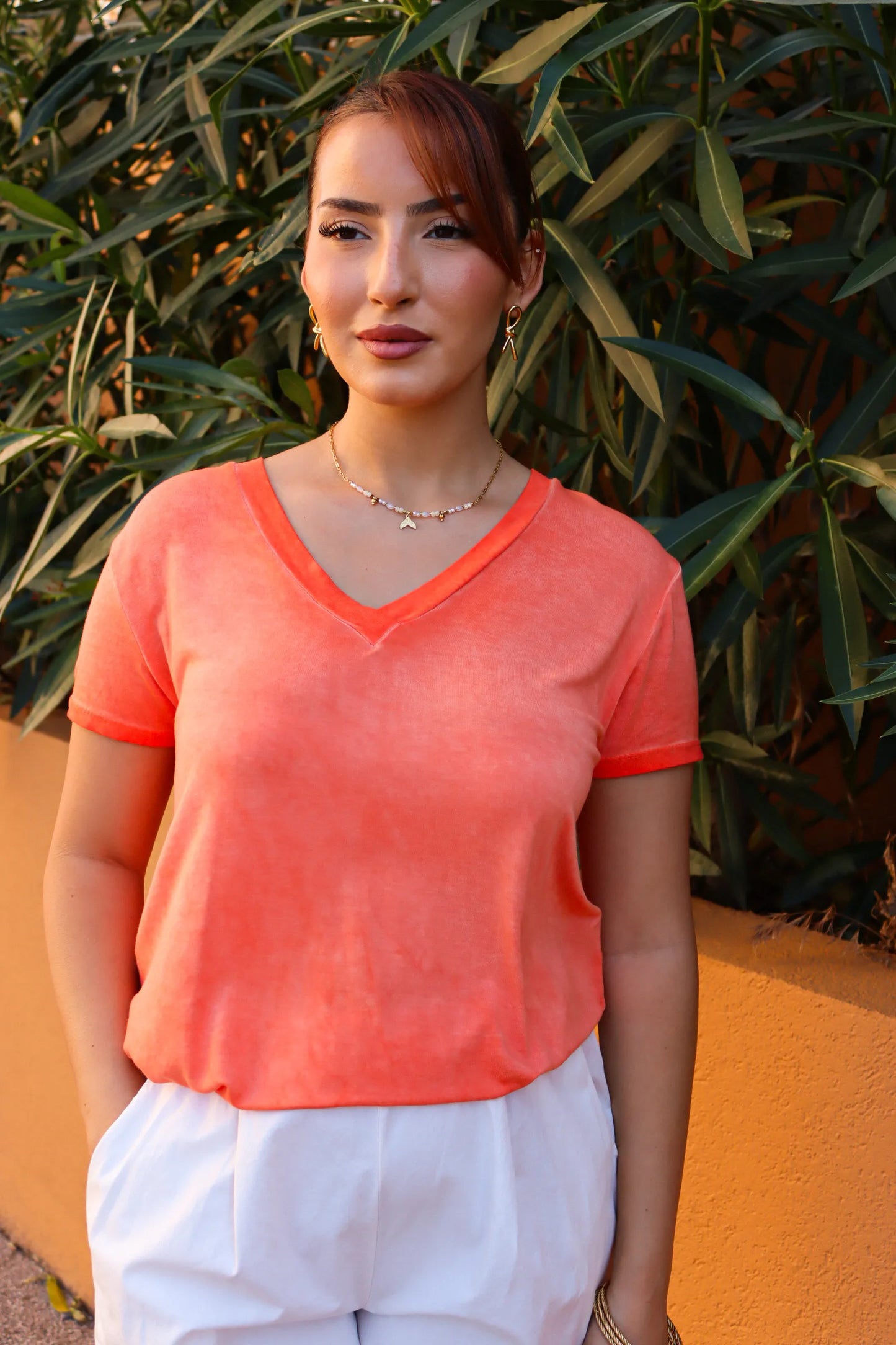 TEE SHIRT ELIA ORANGE