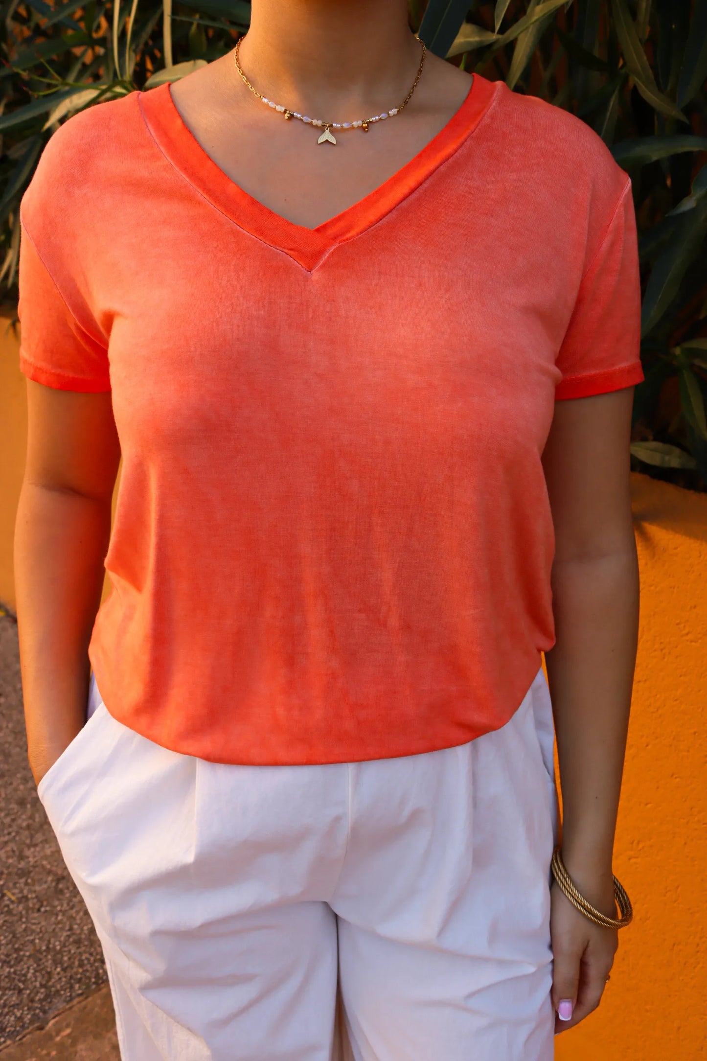 TEE SHIRT ELIA ORANGE