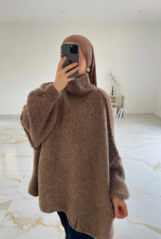 PULL LOLA TAUPE