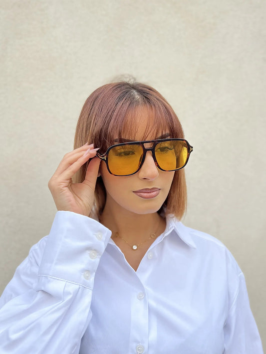 LUNETTE MAYA JAUNE