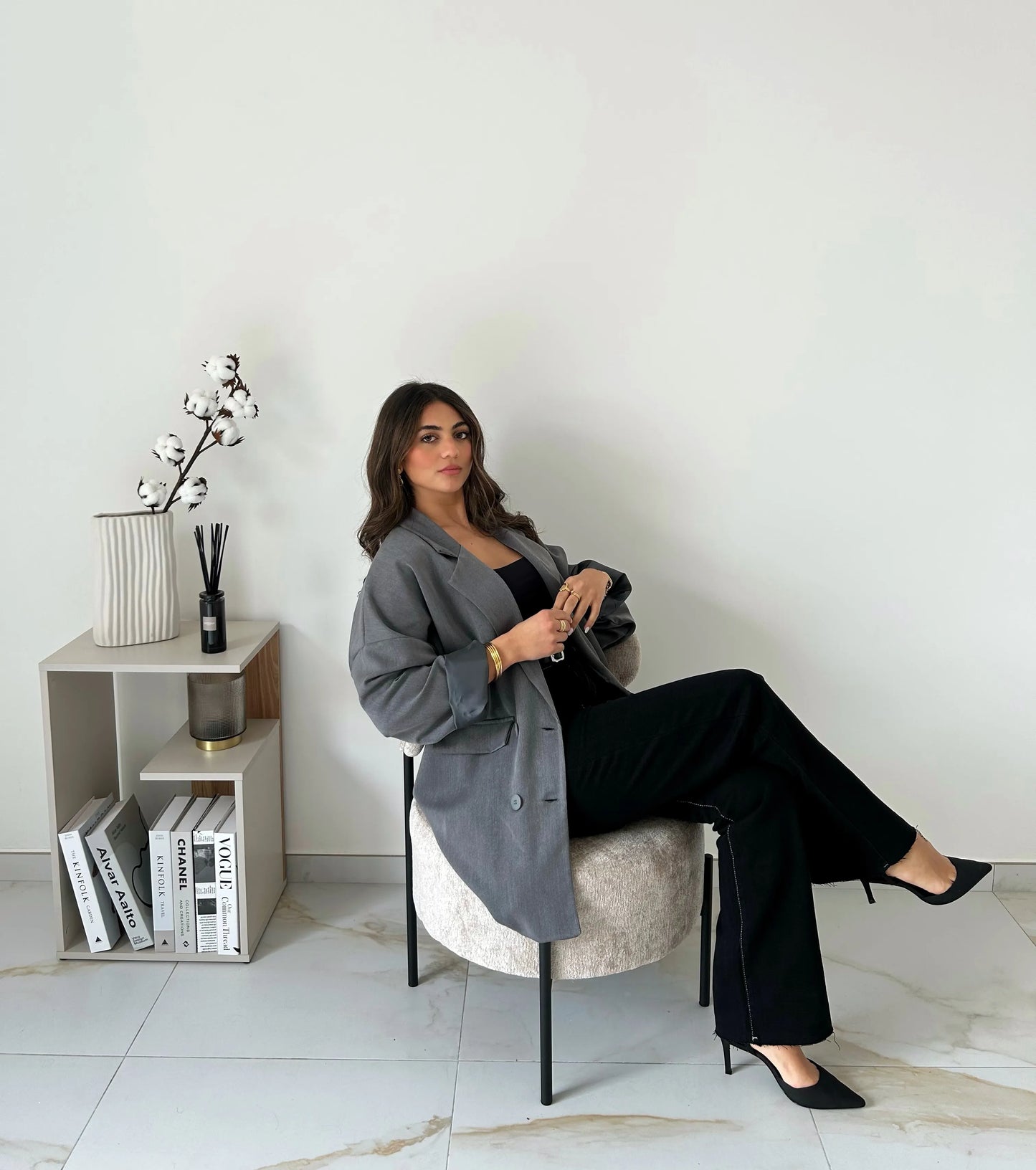 BLAZER CHARLENE GRIS
