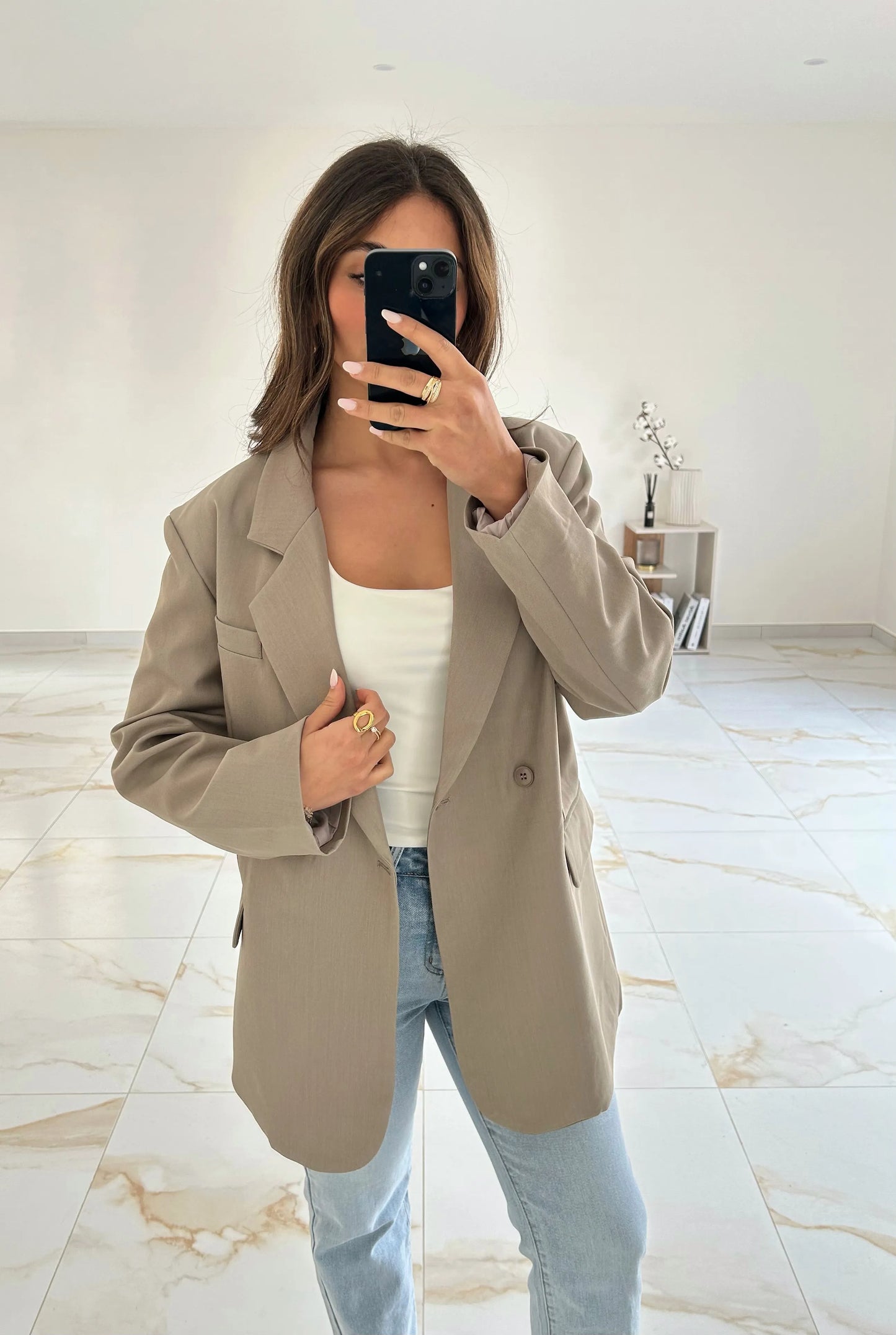 BLAZER CLEA TAUPE
