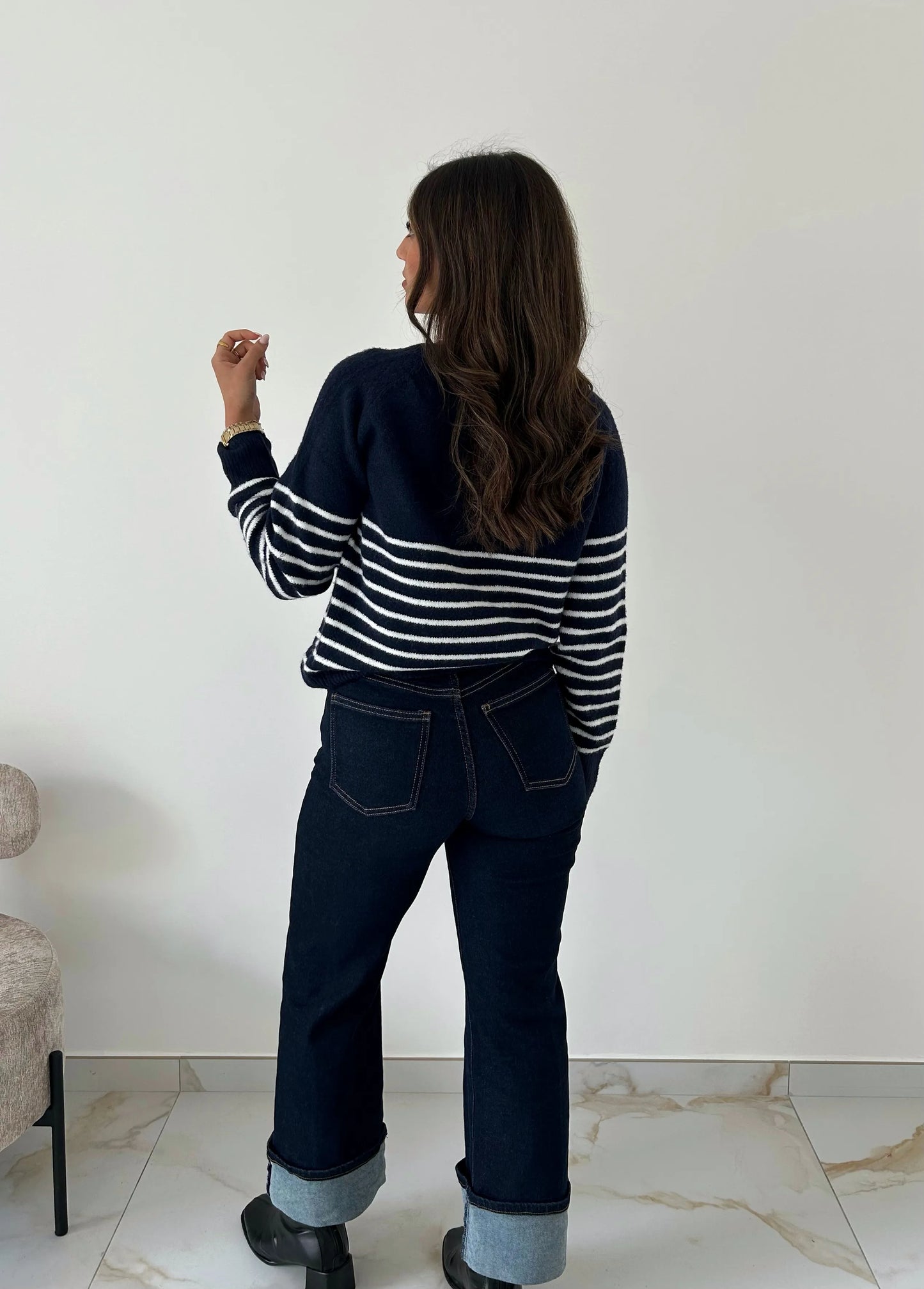 JEANS CARMEN BLEU