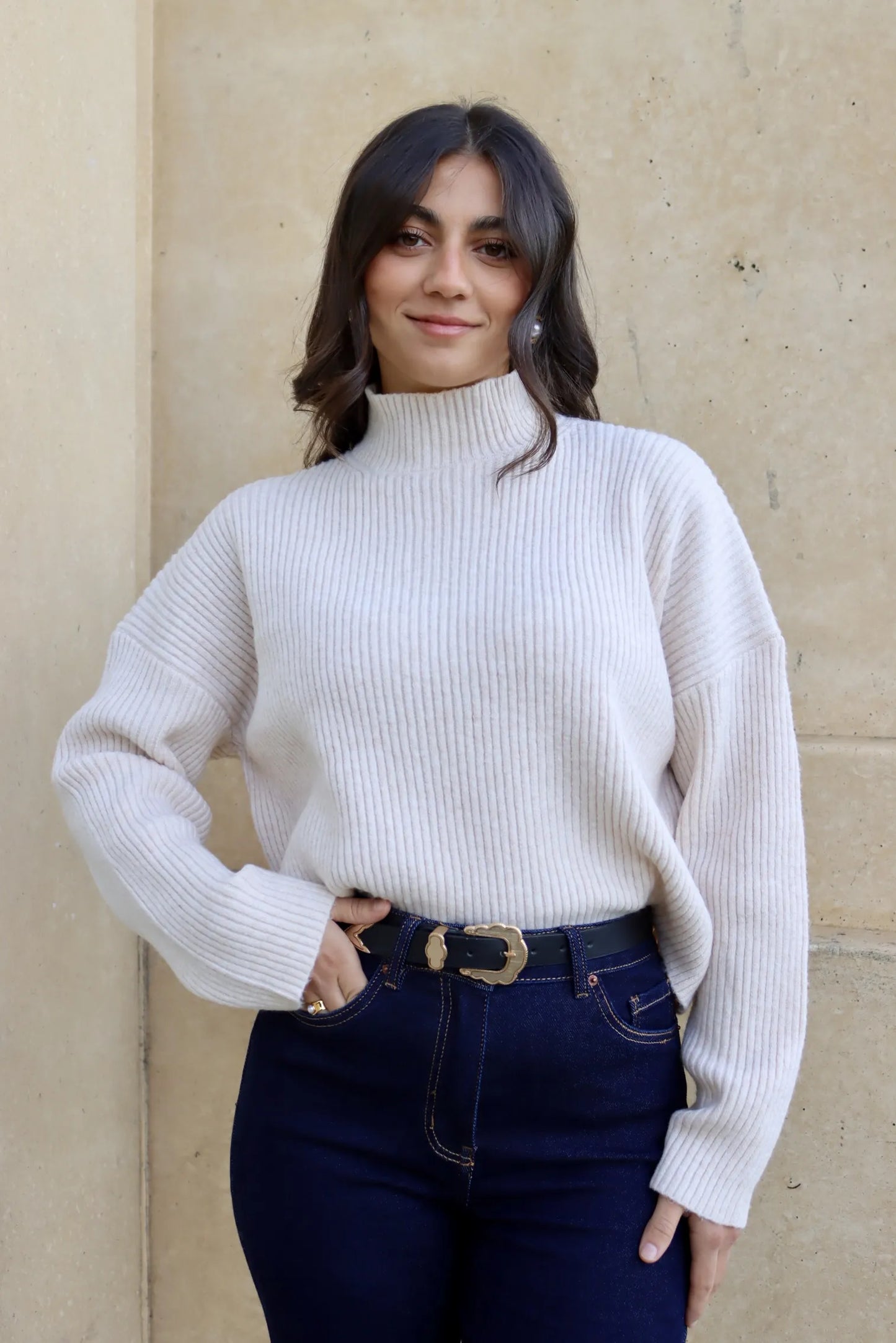 PULL MASA BEIGE