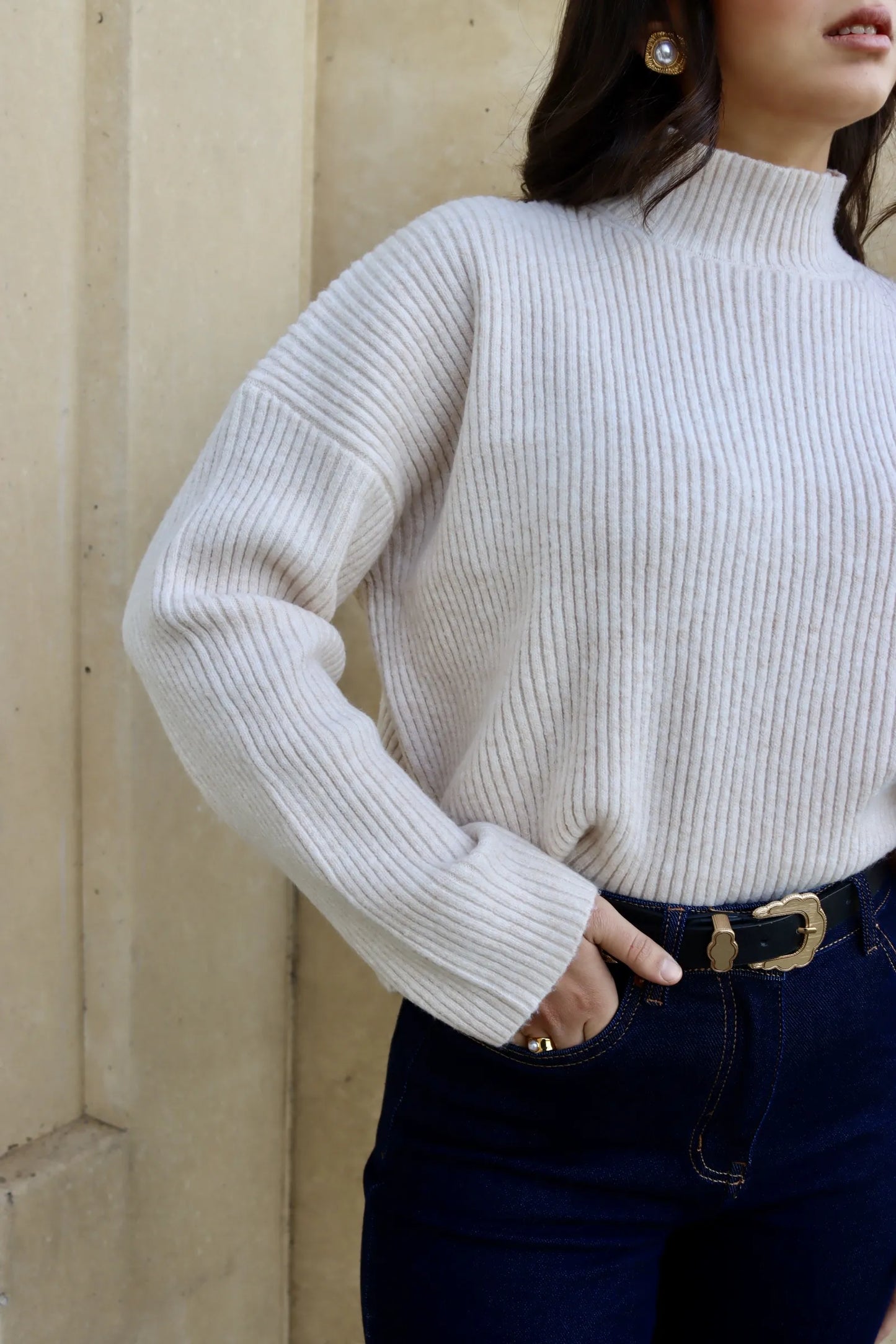 PULL MASA BEIGE