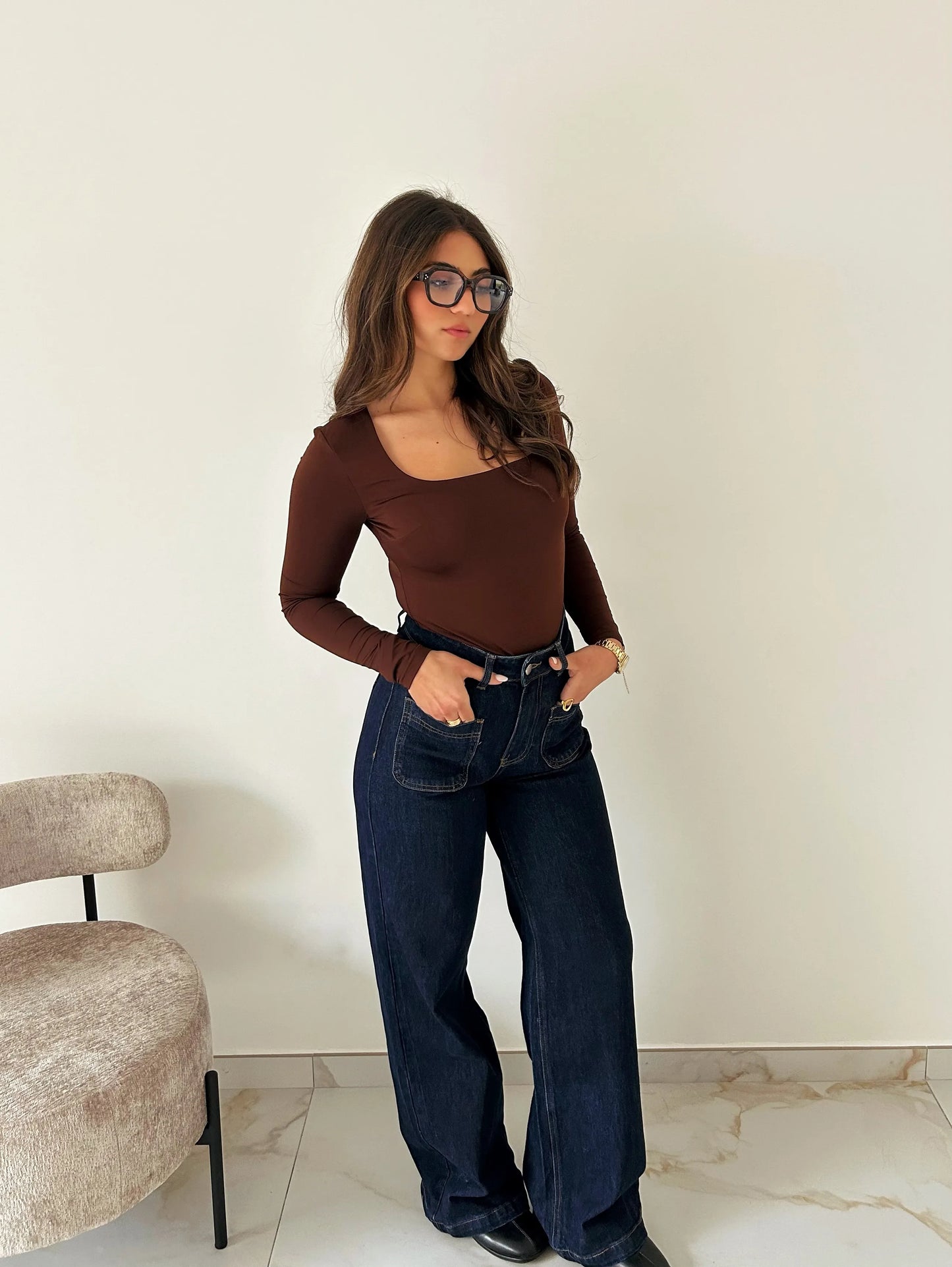 JEANS GASPARD BLEU
