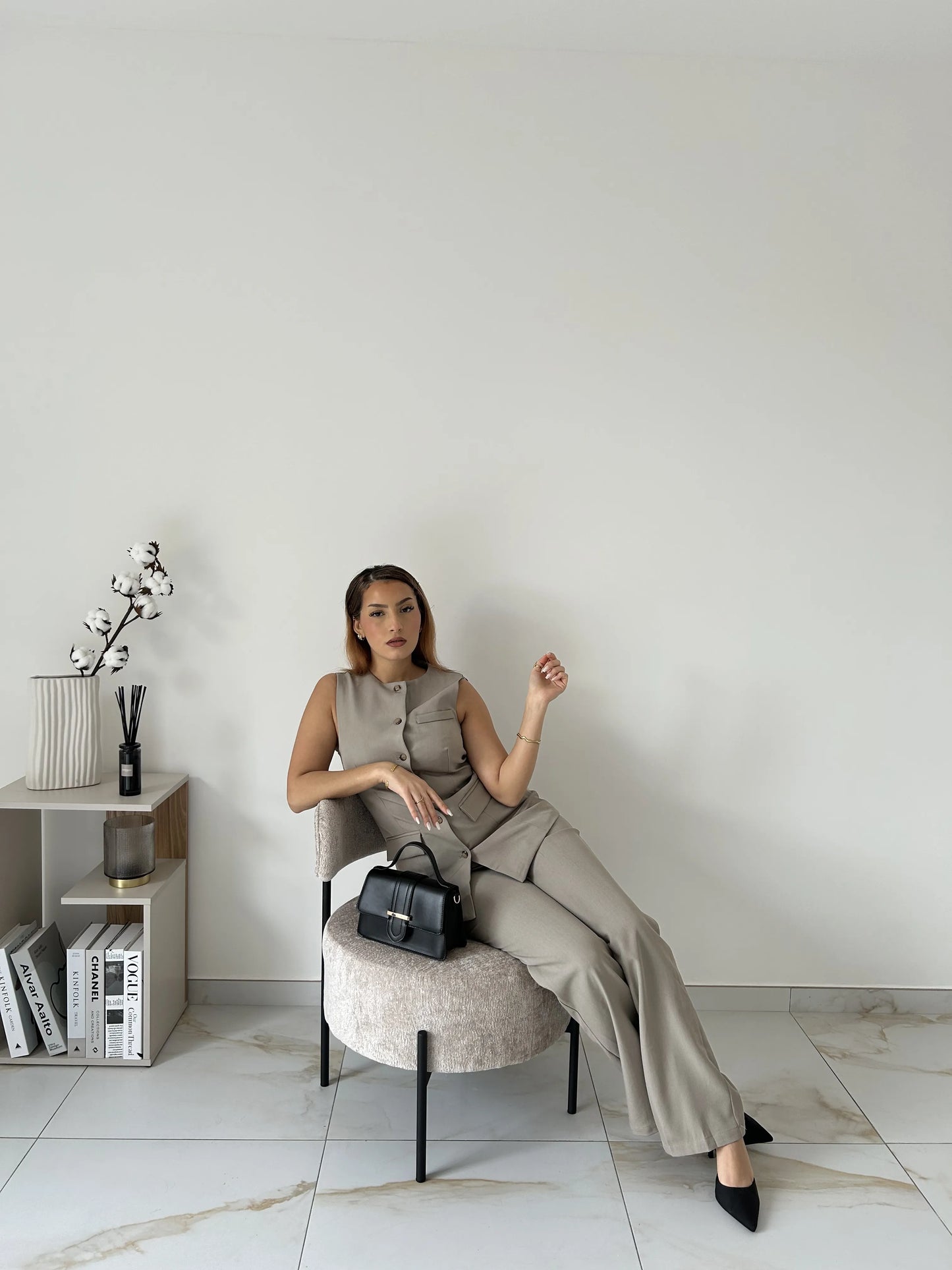 ENSEMBLE JUSTINE TAUPE