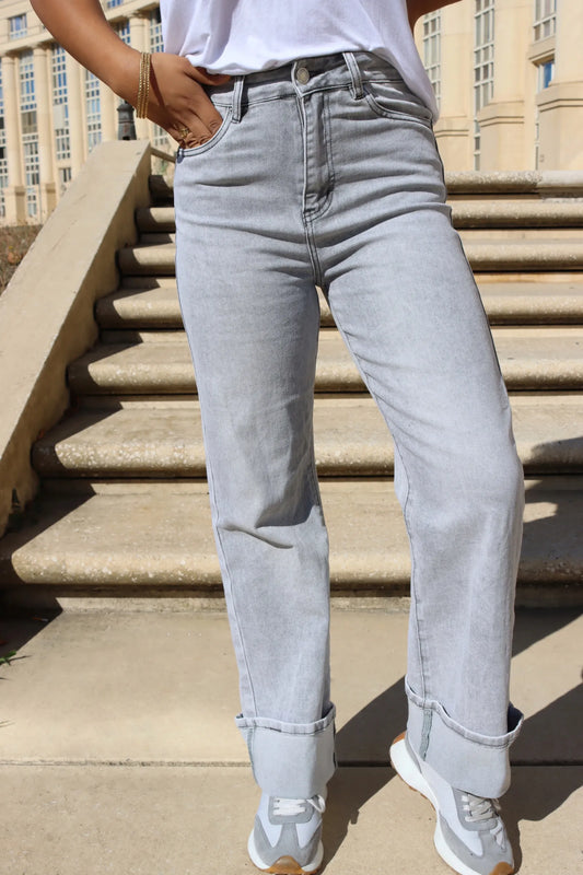 JEANS ORINE GRIS