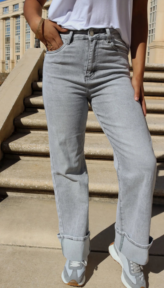 JEANS ORINE GRIS