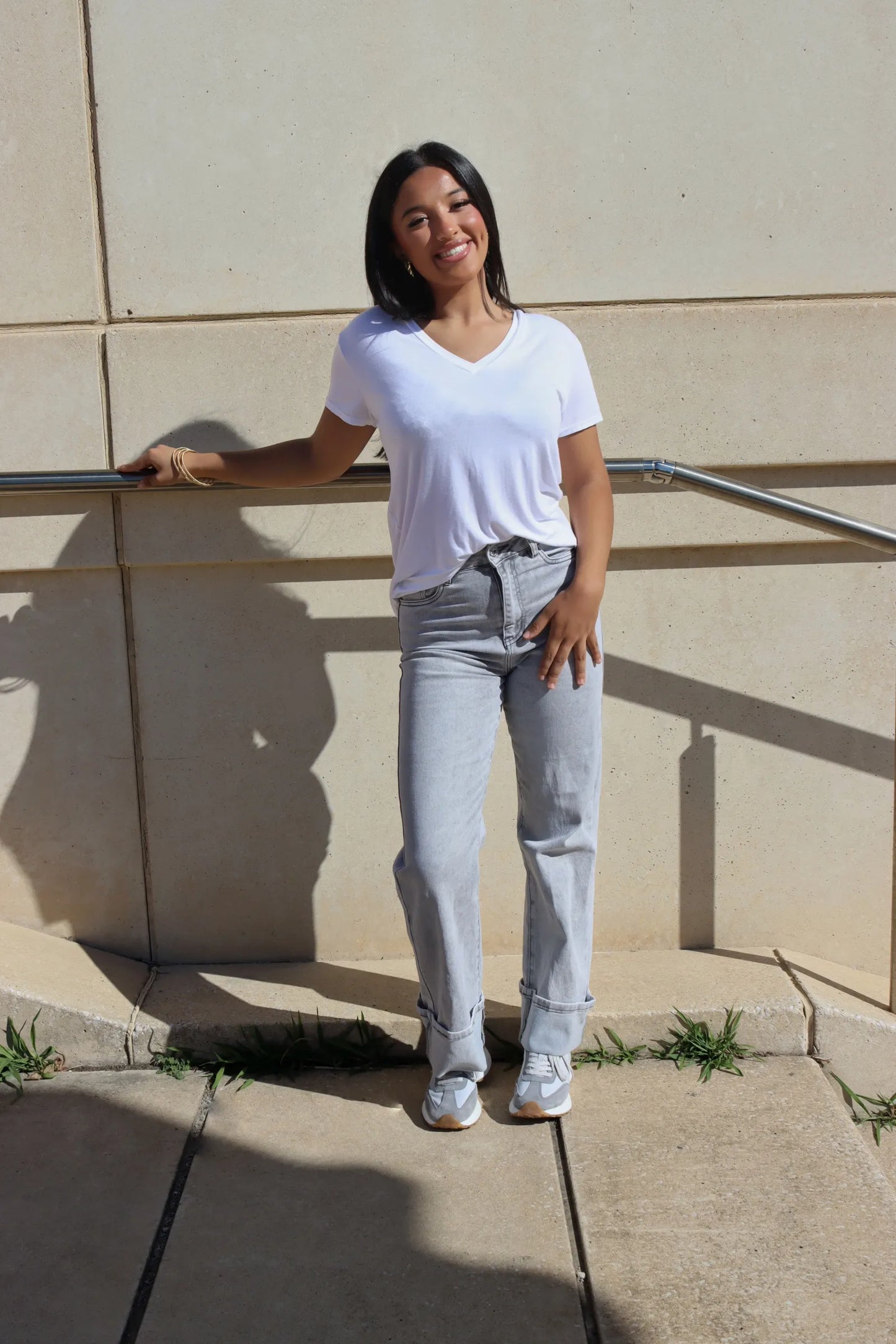 JEANS ORINE GRIS