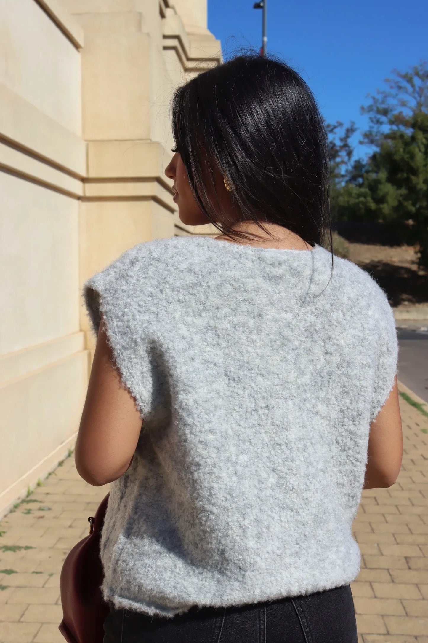 GILET ARIEL GRIS