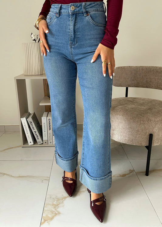 JEANS MORGANE BLEU