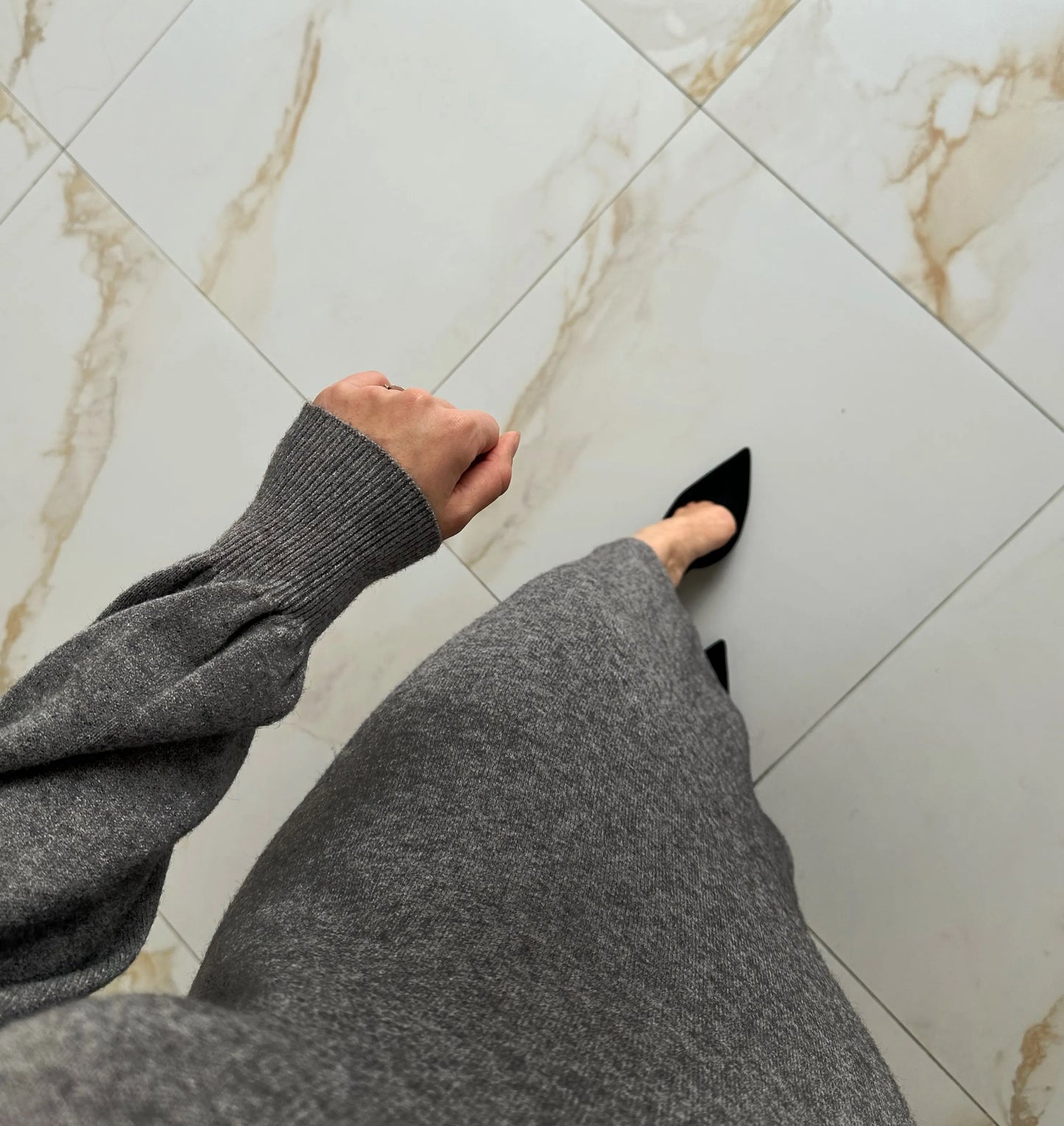 ROBE OCEANE GRISE