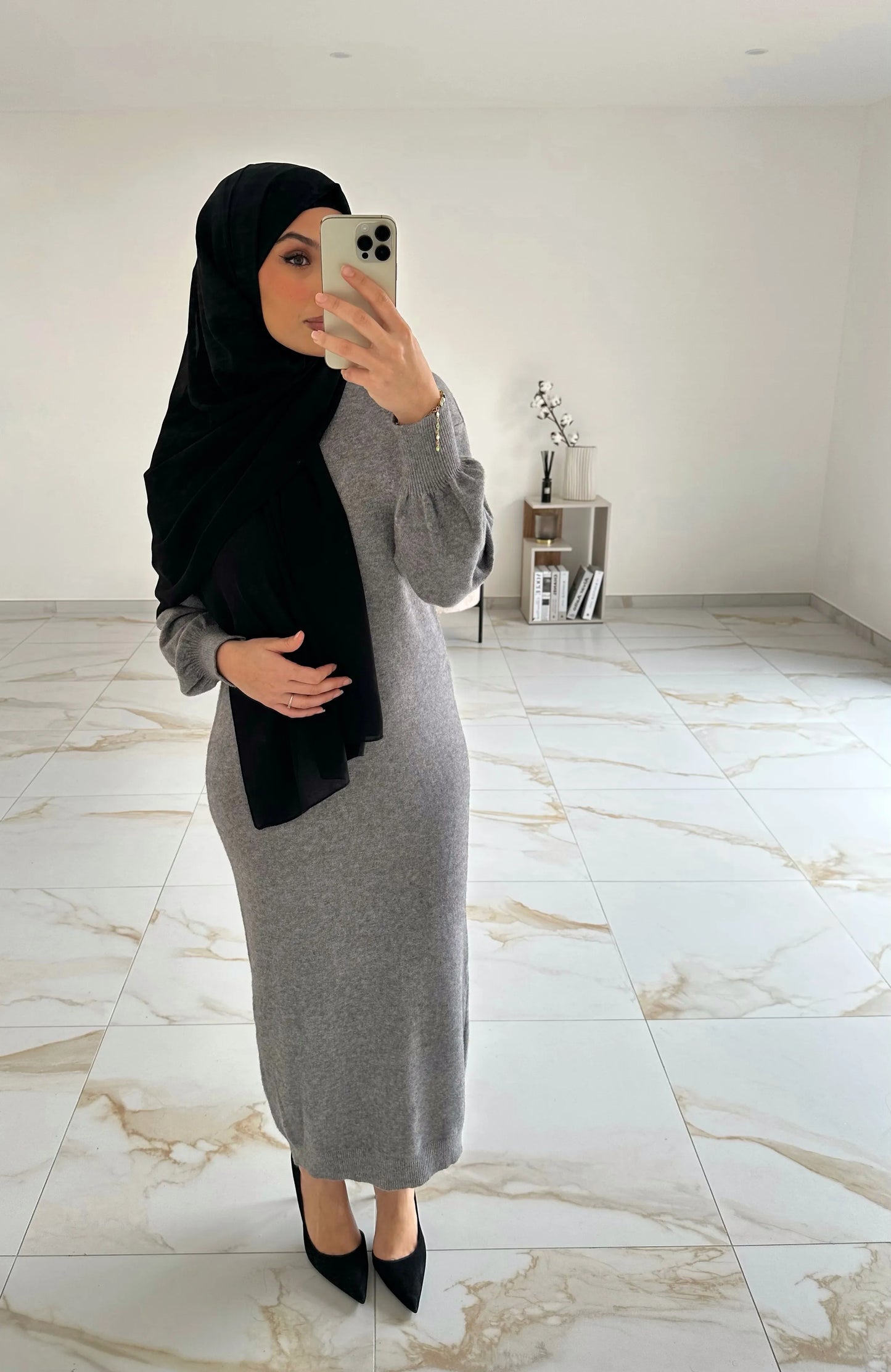 ROBE OCEANE GRISE