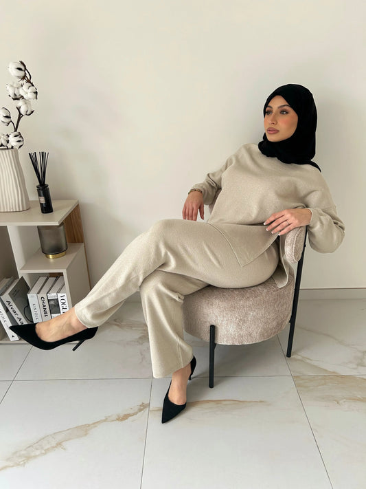 ENSEMBLE LINDRA BEIGE