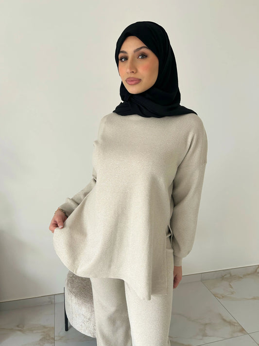 ENSEMBLE LINDRA BEIGE