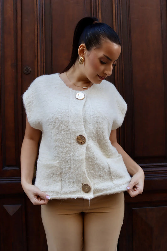 GILET ARIEL BEIGE