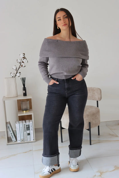 PULL CIARA GRIS