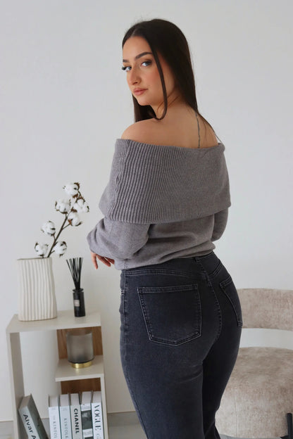 PULL CIARA GRIS