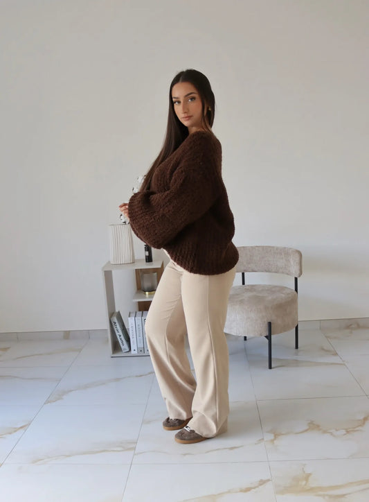 PULL DILA MARRON