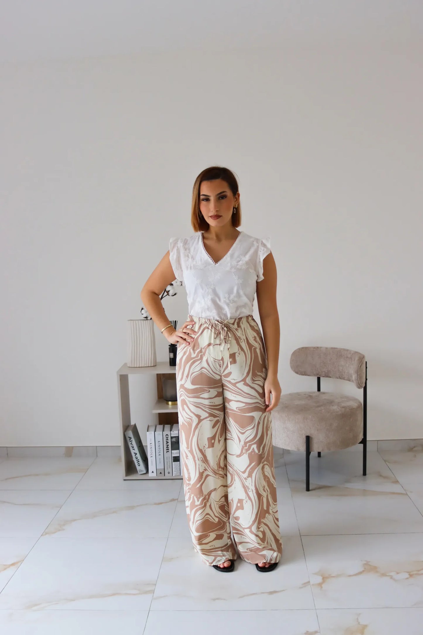 PANTALON LINDA BEIGE