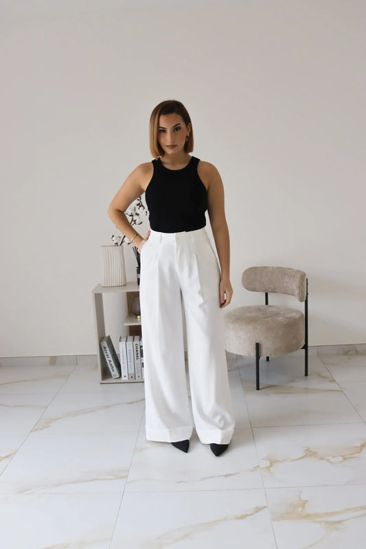 PANTALON NYREL BLANC